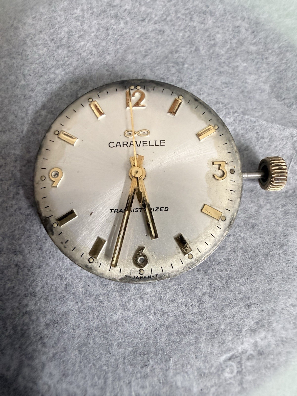 Caravelle 120TC Early Quartz Movement Good Balance PARTS/ REPAIR