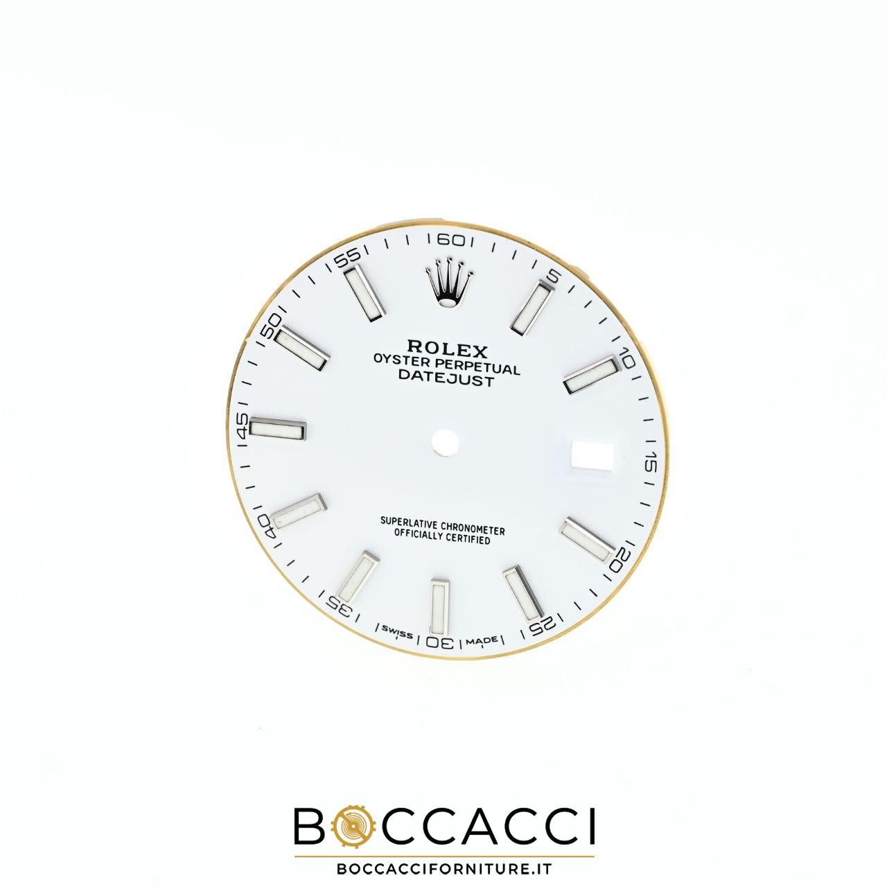 ROLEX White Dial for Datejust 41 126300 126334 Chromalight (EXCELLENT STATE)