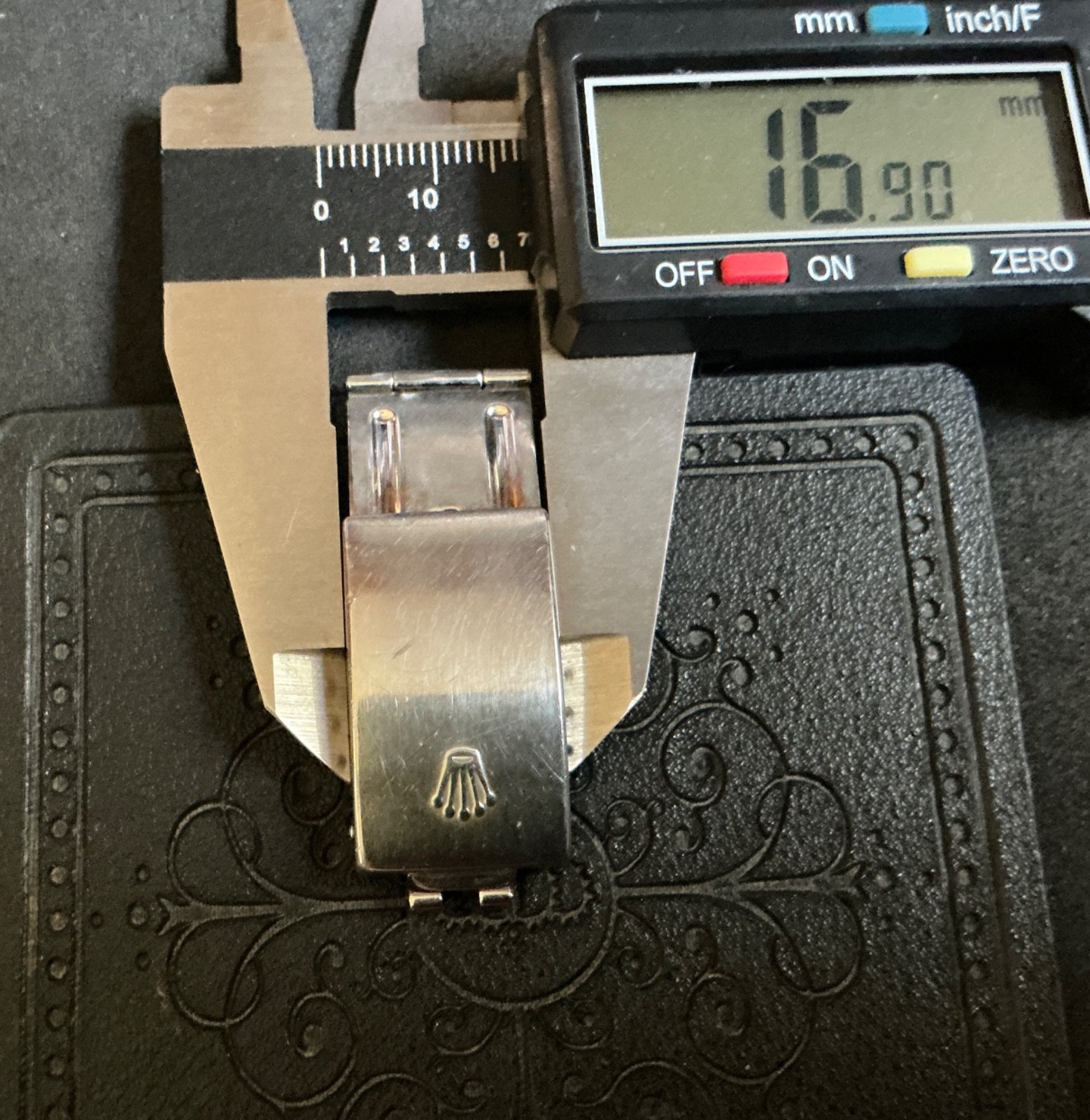 Authentic Rolex 1995 62523H 18 W11 Clasp For Rolex 16233 36MM Jubliee Bracelet