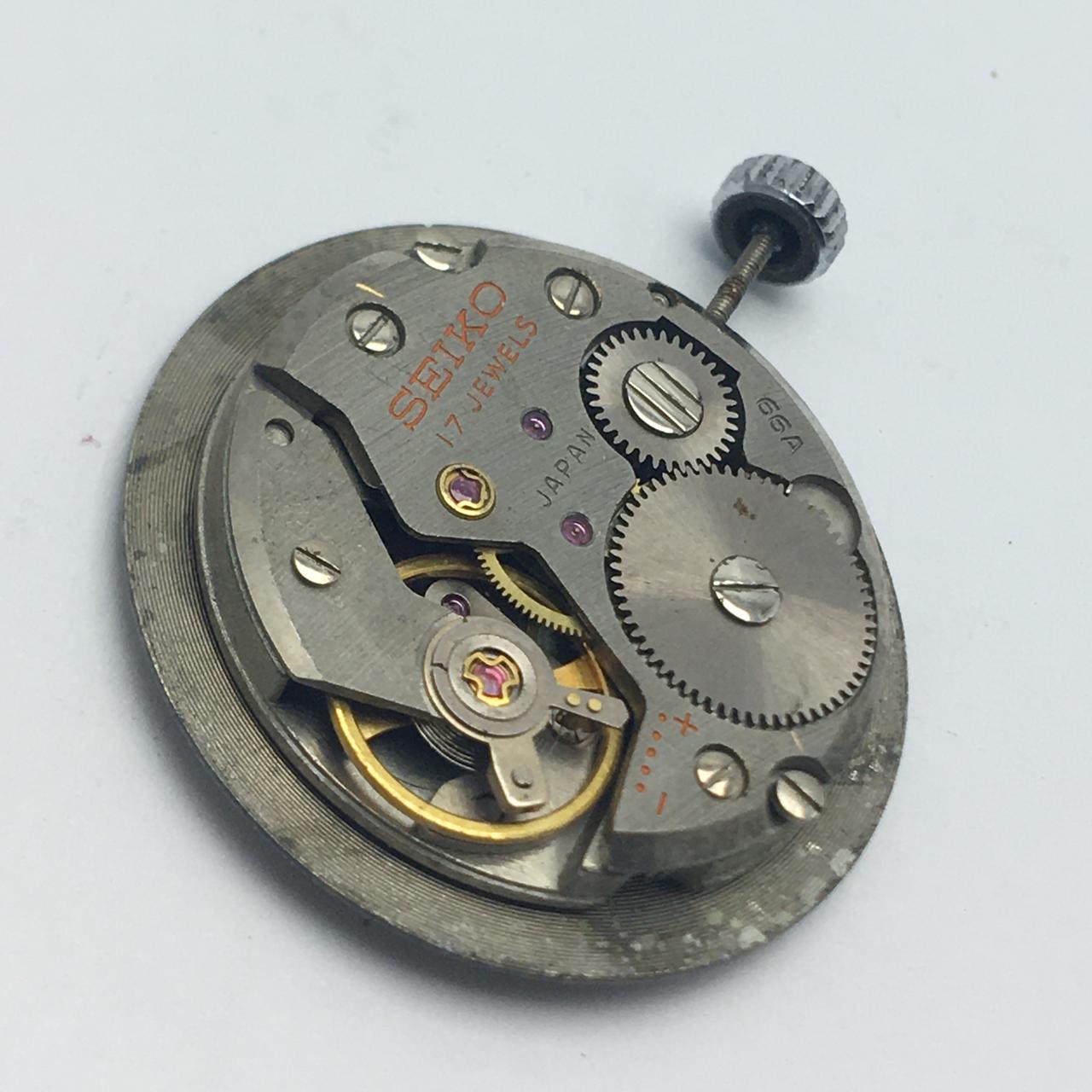 Seiko 66A Manual Winding Working Watch Movement For Parts IMA288AZB2