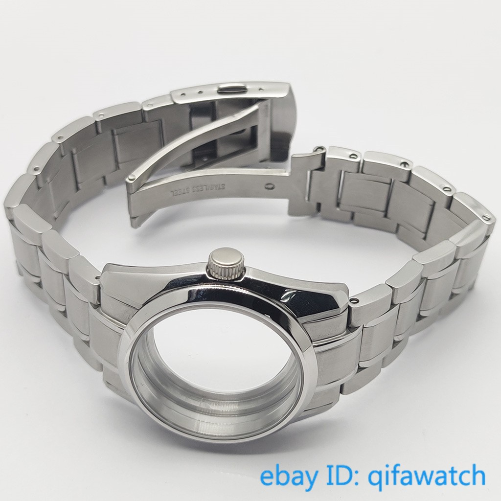 36mm Watch Case Sapphire Glass Fit NH34 NH35 NH36 ETA2824 Miyota8215-DG Movement