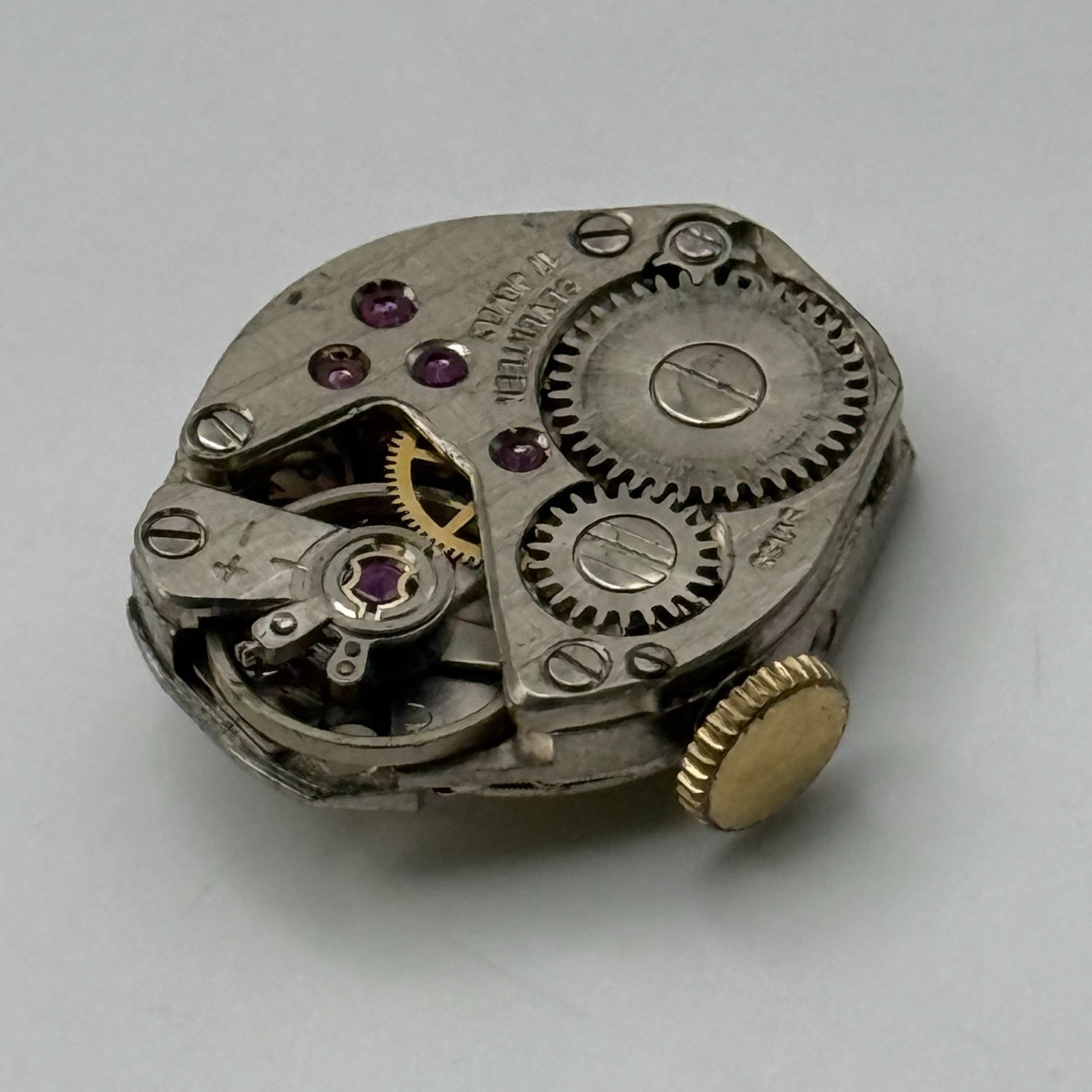 Standard ST 69 Watch Movement Rotary Swiss 17 Jewels Manual Wind Parts 15.2mm