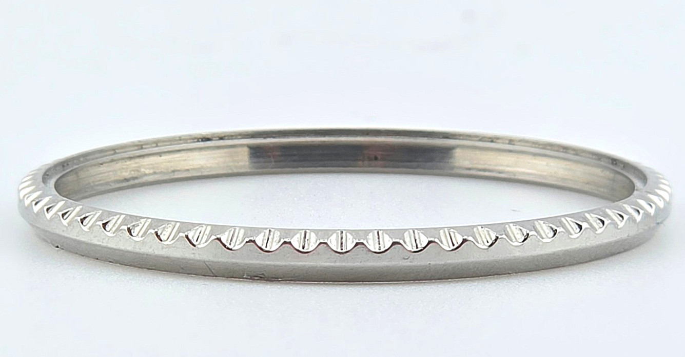 GENUINE ROLEX SEA DWELLER 1665 BEZEL INSERT RING