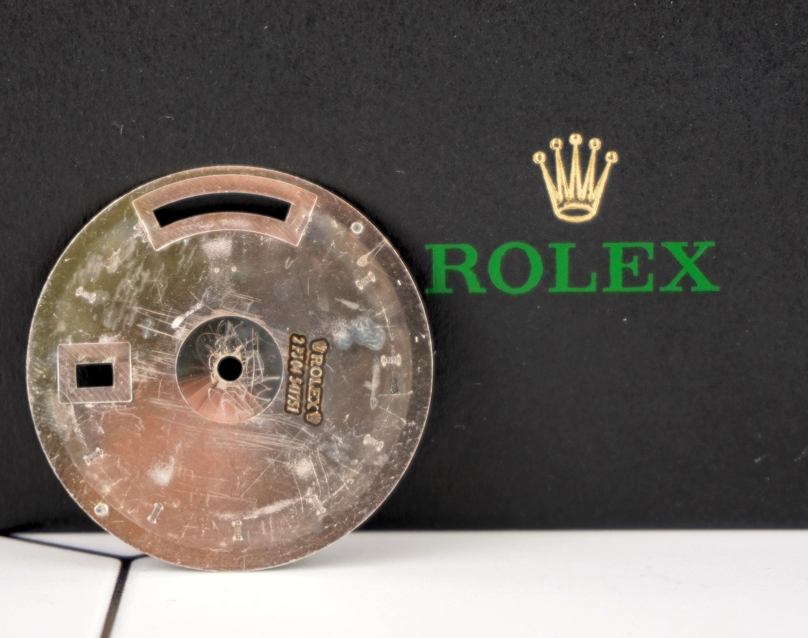 Rolex Day-Date 2 II 41mm Silver Roman Dial White Gold Watch President Ref 218239