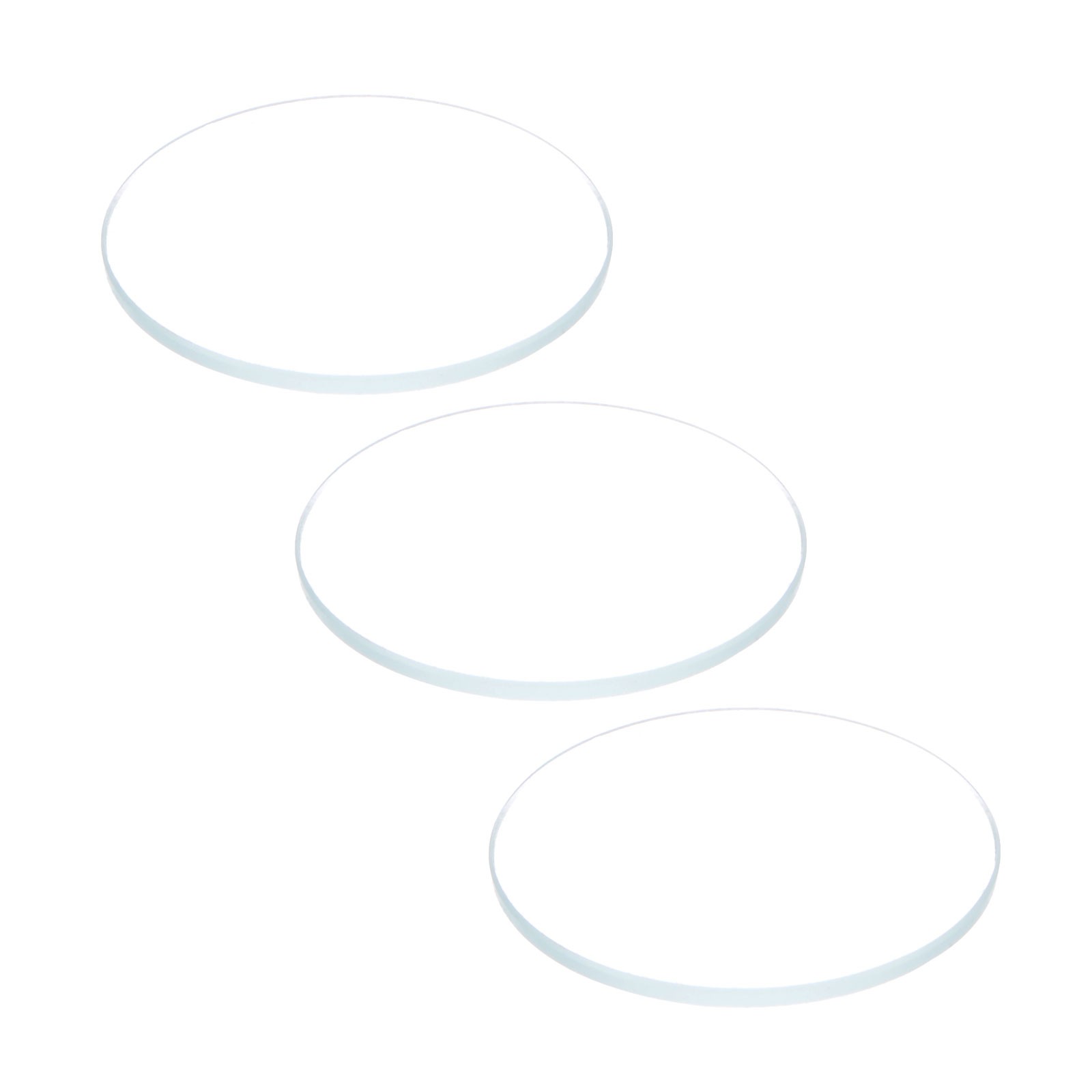 3pcs Watch Glass Crystal Lens 28mm Dia 1.1mm Thick Double Dome Watch Glass