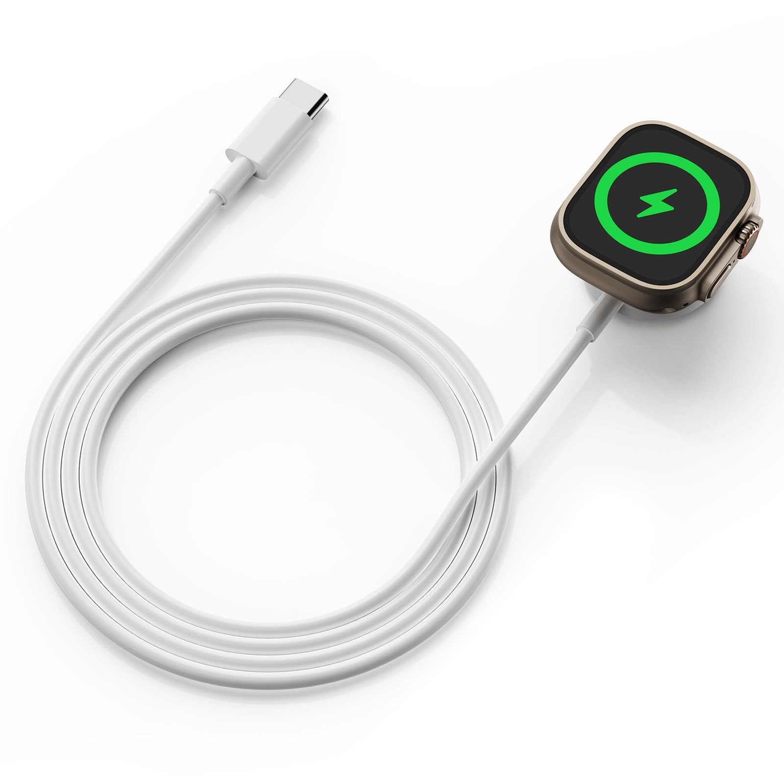 2026 Upgraded Wireless Charging USB-C 3.3FT Cable for Apple Watch Charger