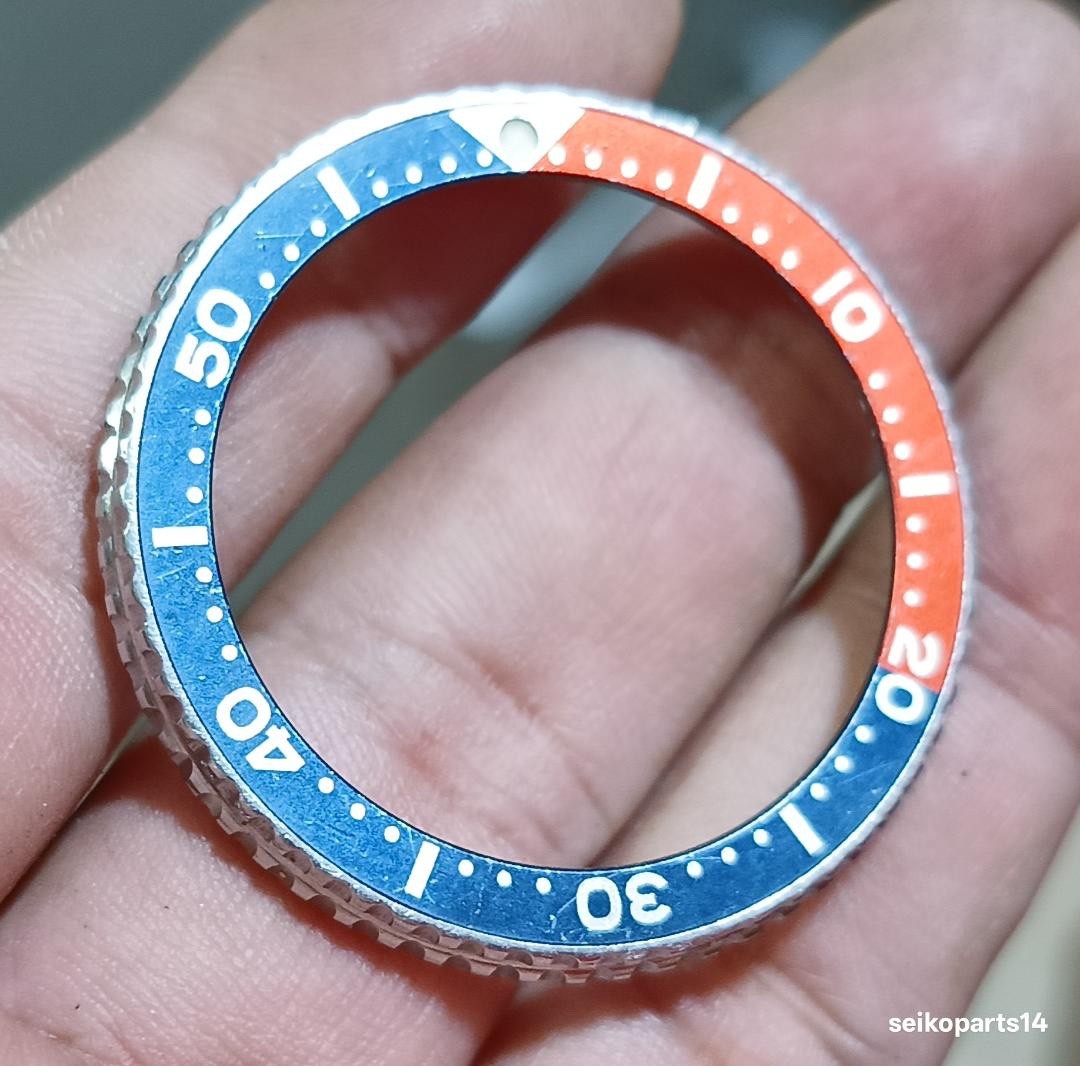 SEIKO PEPSI INSERT ORIGINAL ROTATING BEZEL 6309-729A ALSO 7548-700B 7548-700F