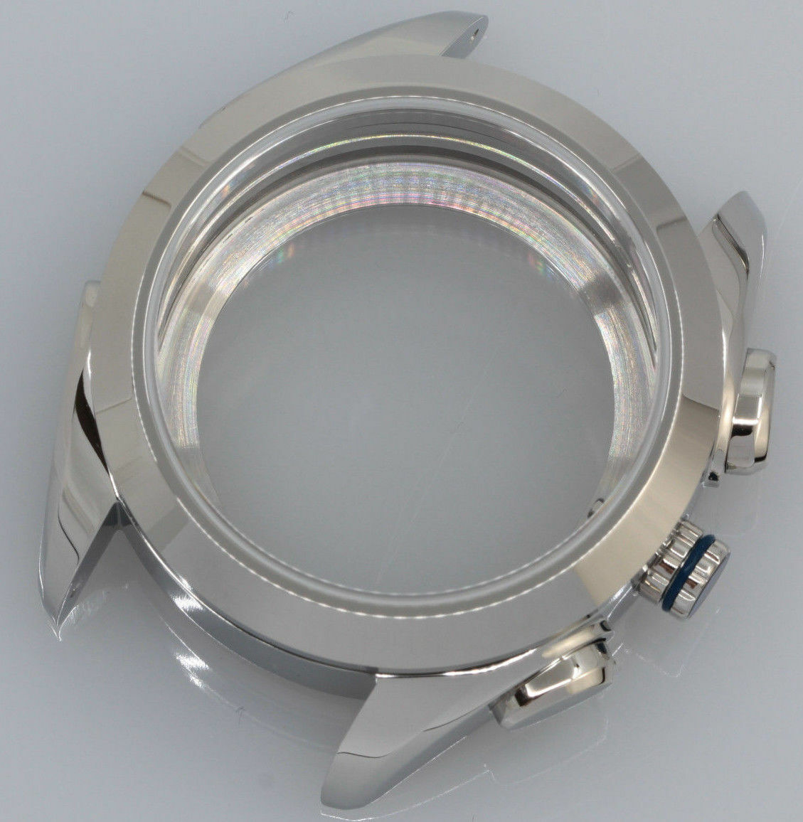 DIY SET for ETA Valjoux 7750 watch case + dial + hands sapphire 38mm 10ATM NEW