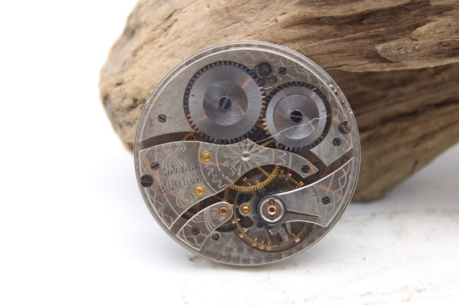 1936 WALT HAM POCKET WATCH MOVEMENT 28987024 GRADE 209 12s 9j (FL3)