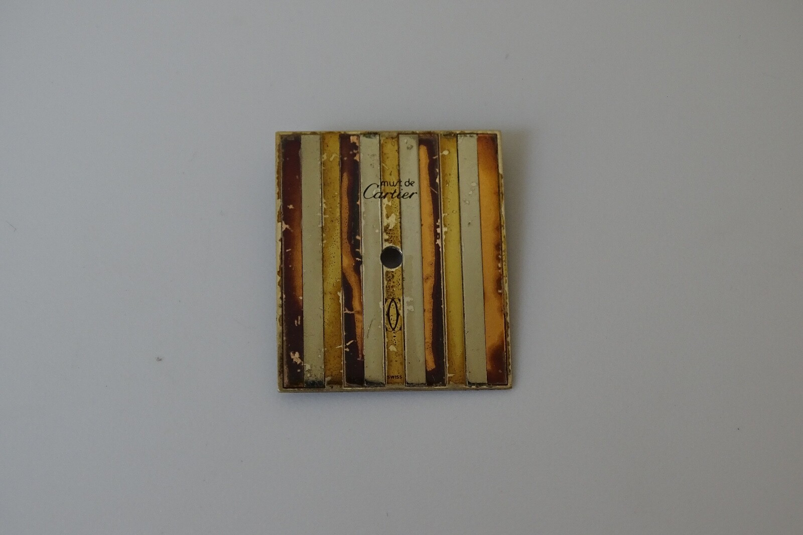 Must de Cartier Trinity Dial 18 x 21 mm Vintage