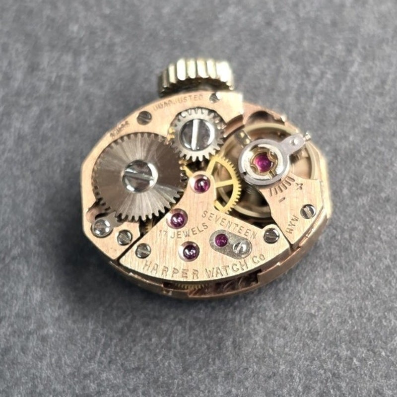 Ladies H&K AS Cal. 1677 Watch Movement Parts or Repair Runs W18