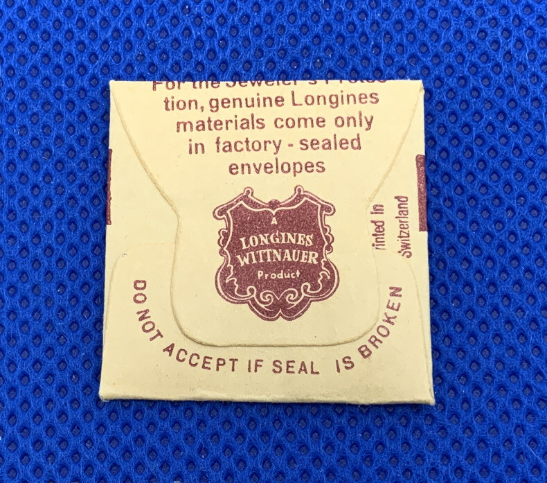 Longines 950.2 Part #5253 Date Indicator Main Plate Screws (3) Sealed. NOS 0-3 L