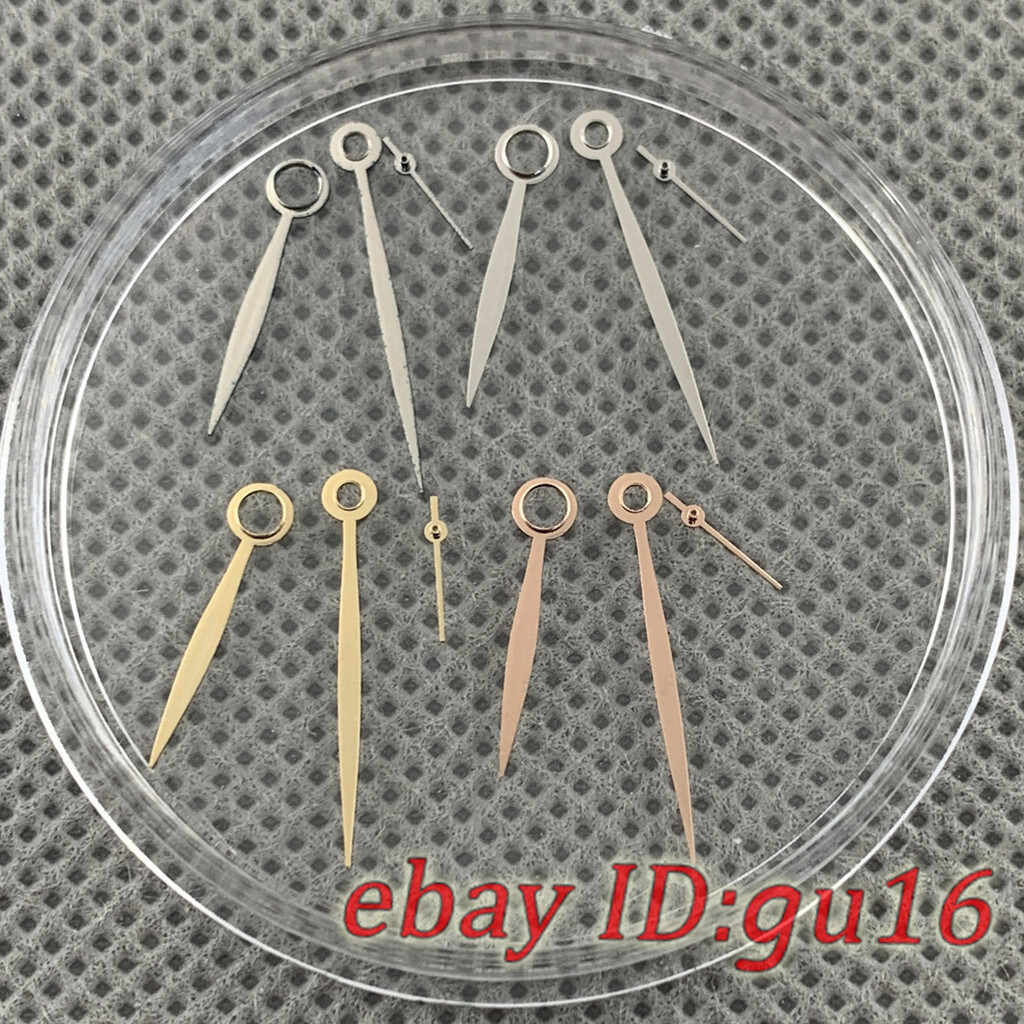 Silver Gold Blue Rose Gold watch Hands fit ETA 6497/6498 Seagull ST36 movement