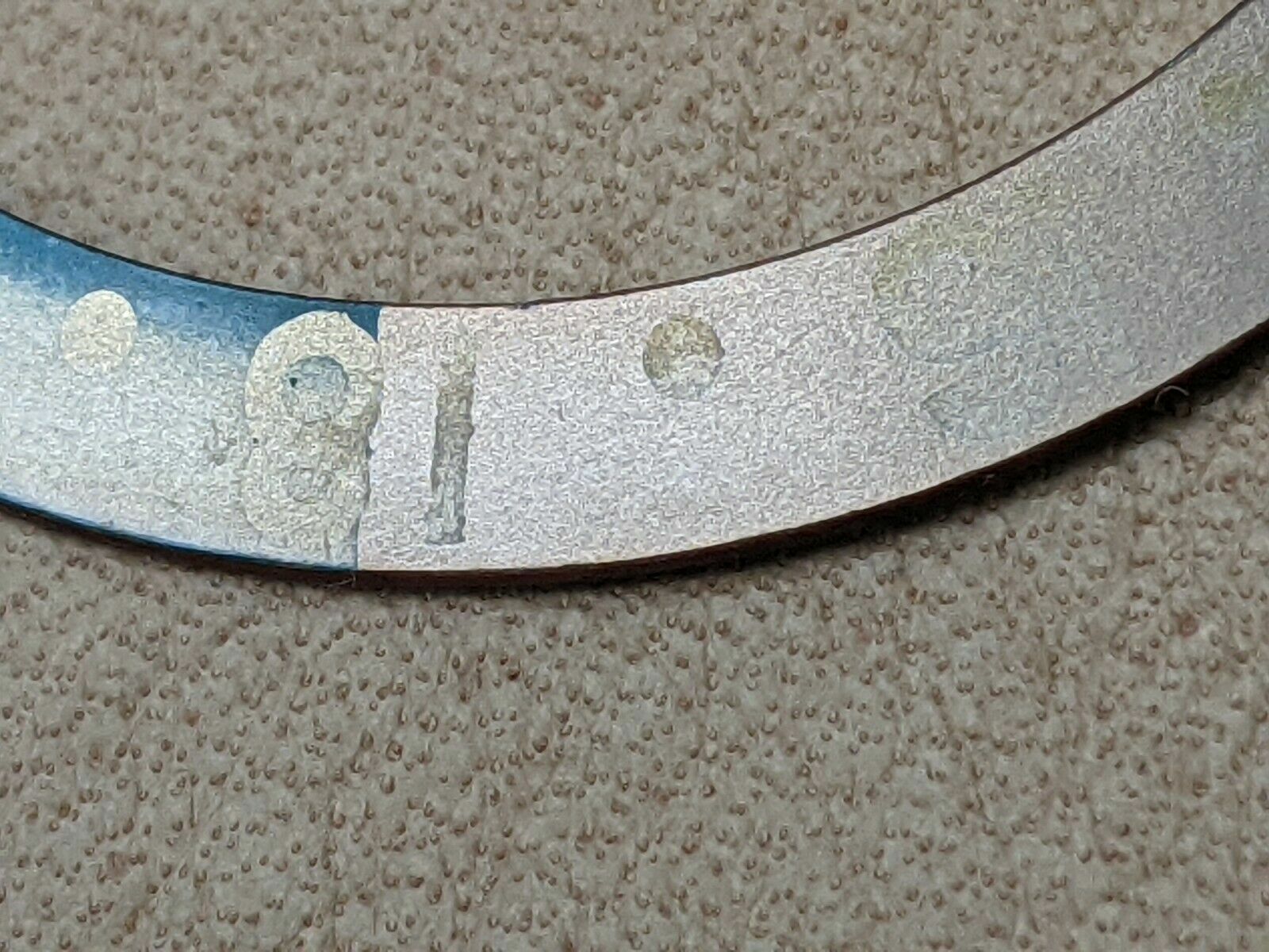 Vintage Rolex GMT 1675 Super Fat Font Faded Sky Blue/Ghost Salmon Bezel Insert