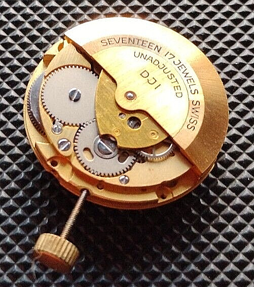 AS 2166 A. Schild 2166 Automatic Watch Movement DJI Swiss 17j NOS