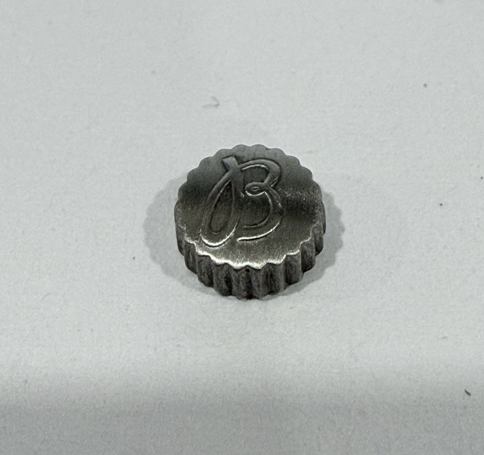 Original Breitling Titanium Navitimer Crown 6.6mm X 3mm Tap 6