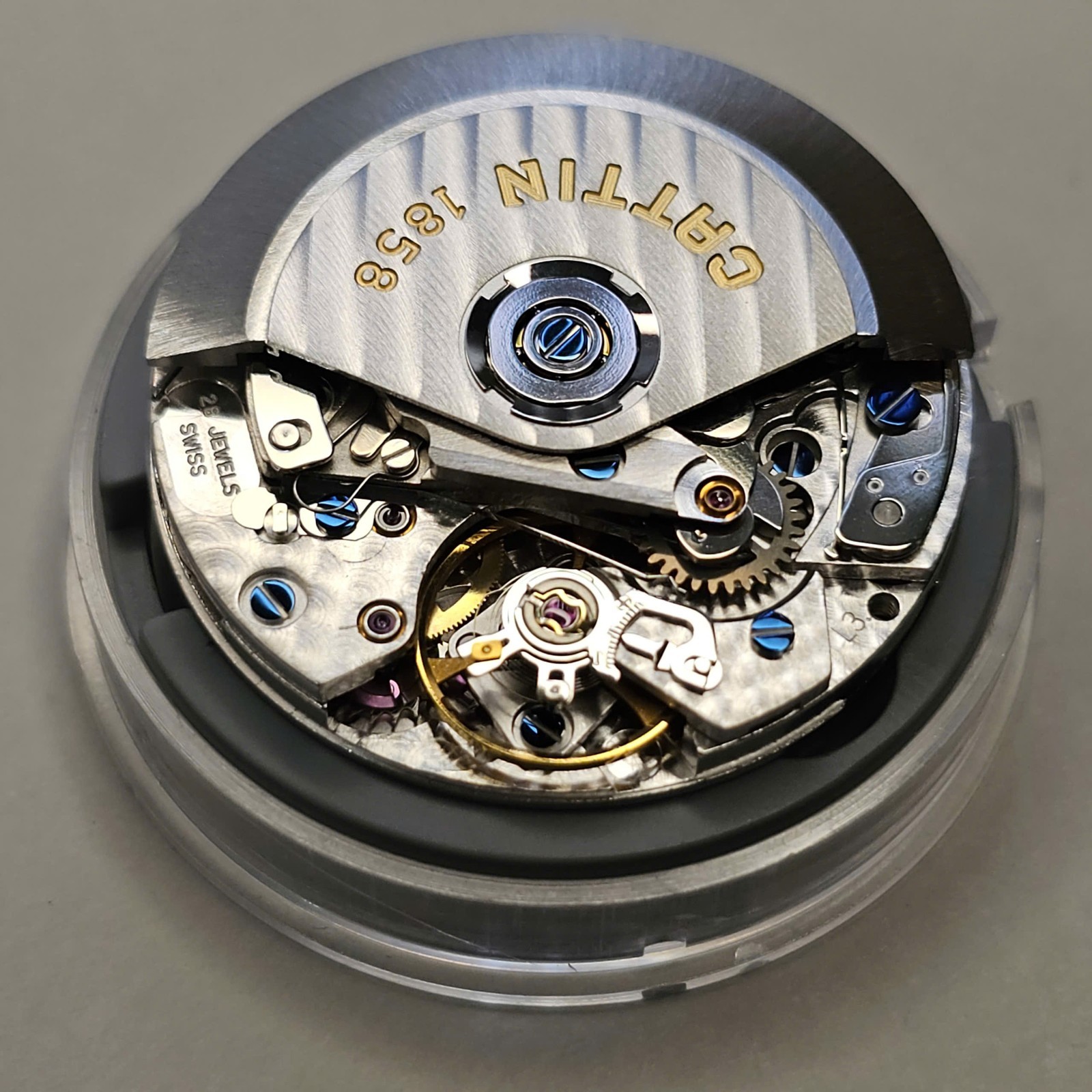 ETA7750 TOP Grade Big Date @12H Automatic Chronograph Tri-Compax Layout Movement
