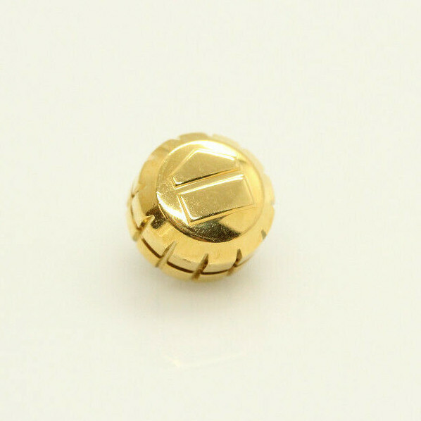 New Tag Heuer Grand Carrera Crown for WAV5112 With Gasket Yellow Gold Color #35Y