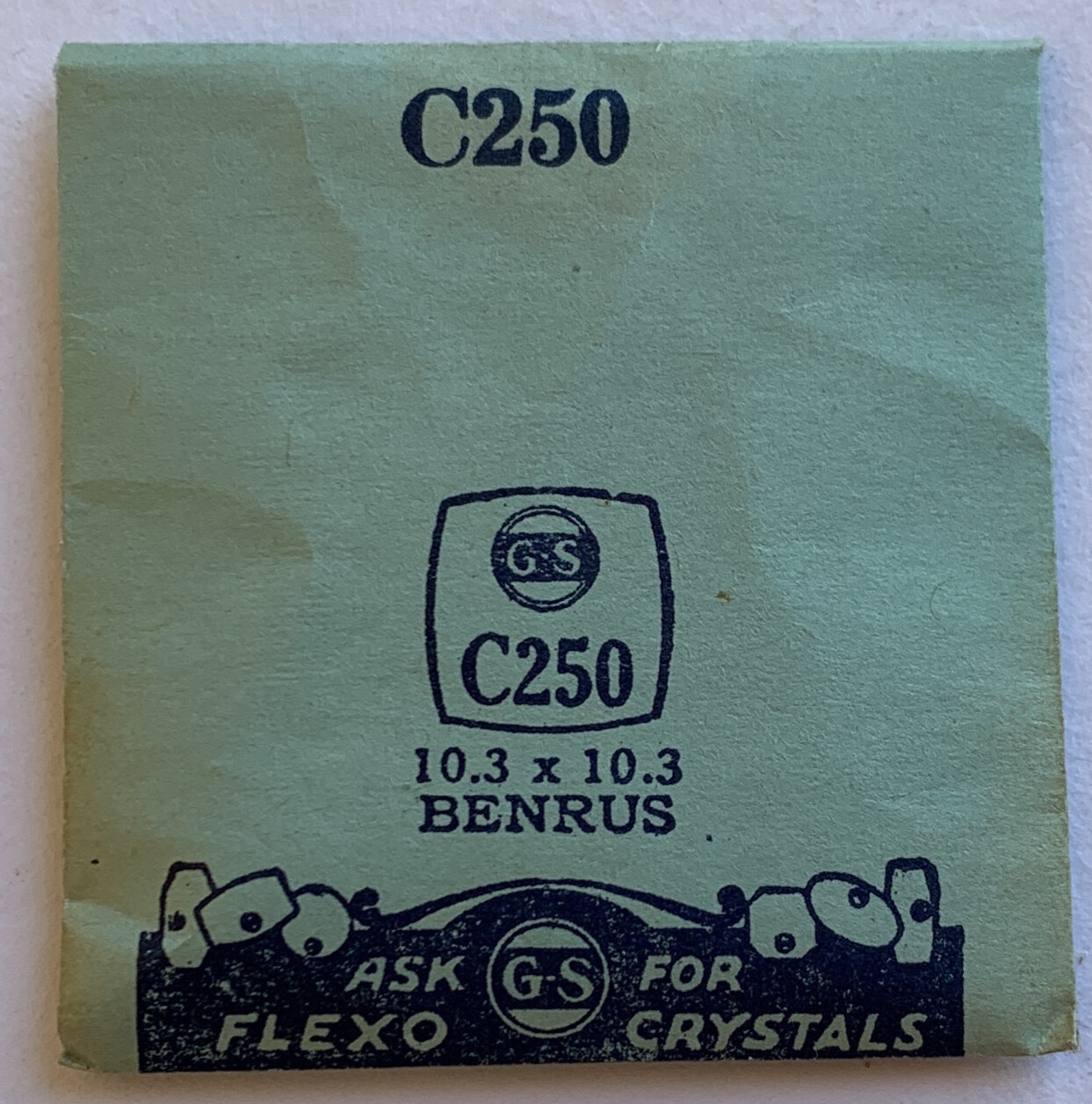 Original NOS G-S “C” Wristwatch Crystals – Many Variations Available!