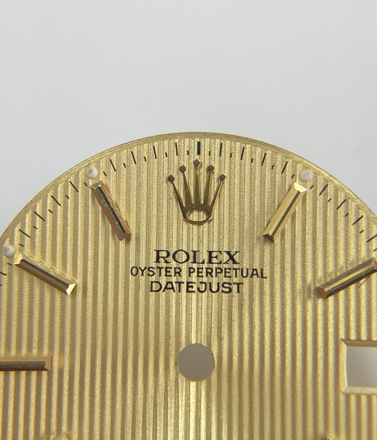 Genuine Rolex Datejust Midsize Champagne Gold 31mm Tapestry Dial 68273/68278
