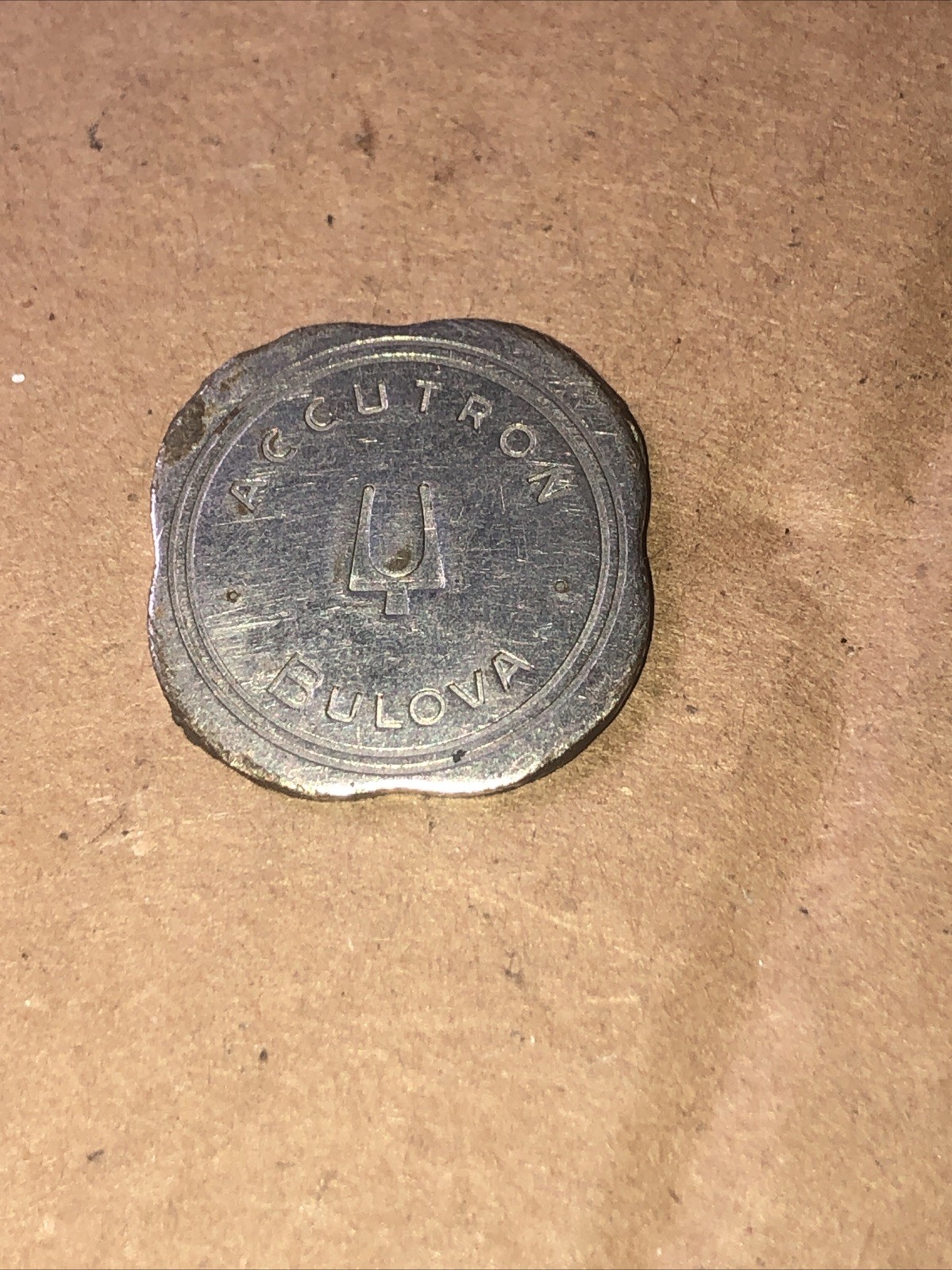 Vintage Bulova Accutron Battery Hatch Coin Opener