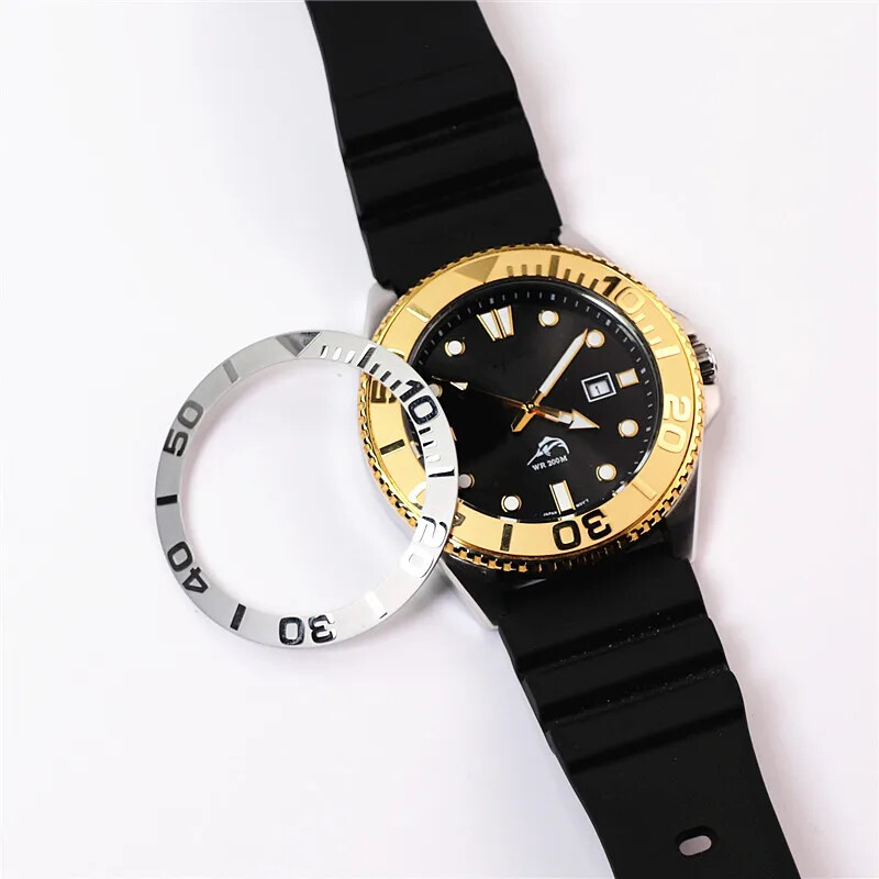 Matt Ceramic Bezel Insert For Swordfish MDV106-1A 106B-2A 106G Scale Ring