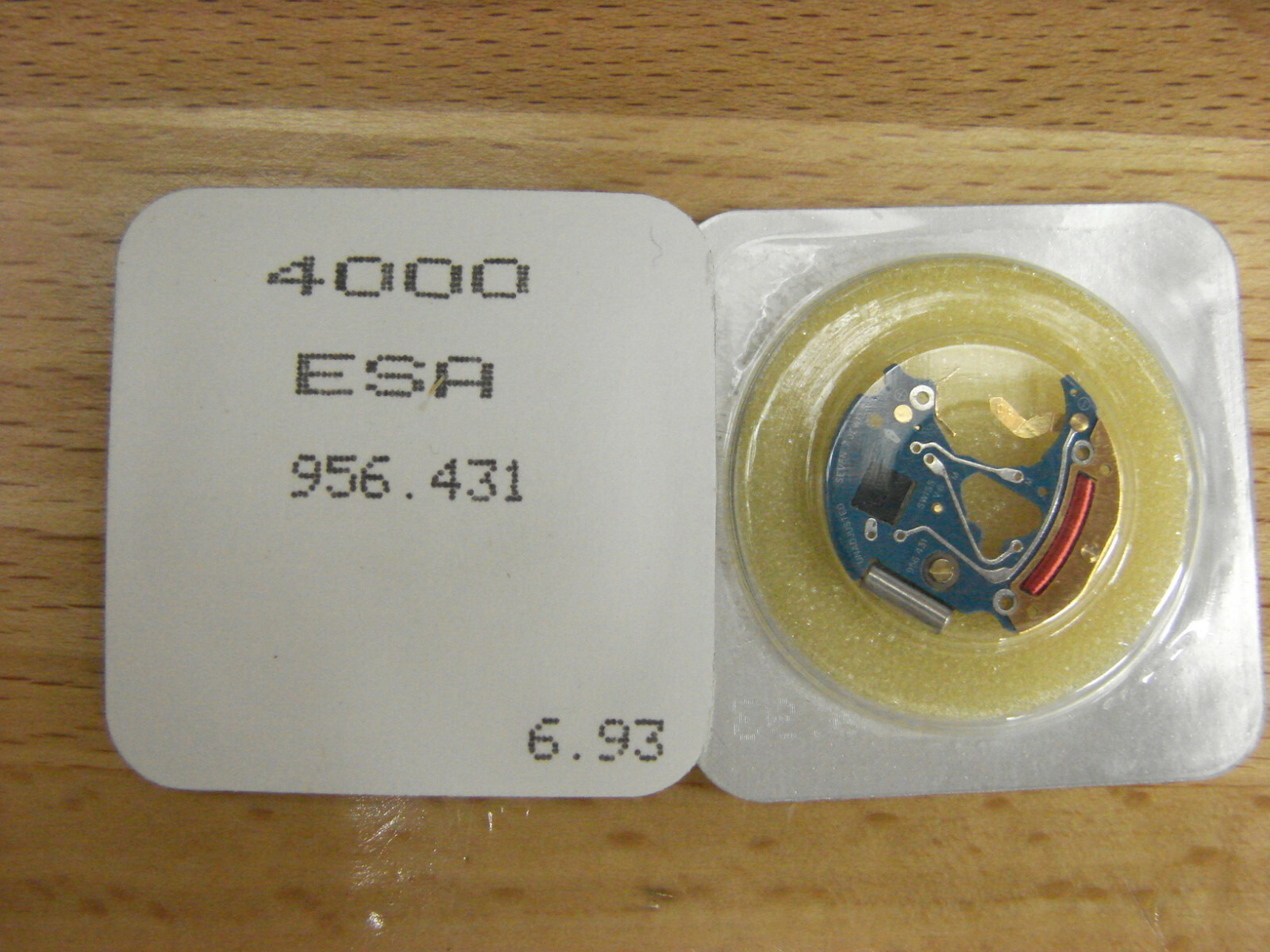 ETA 956.431 circuit/electronic module #4000, new old stock,ETA quartz watch part