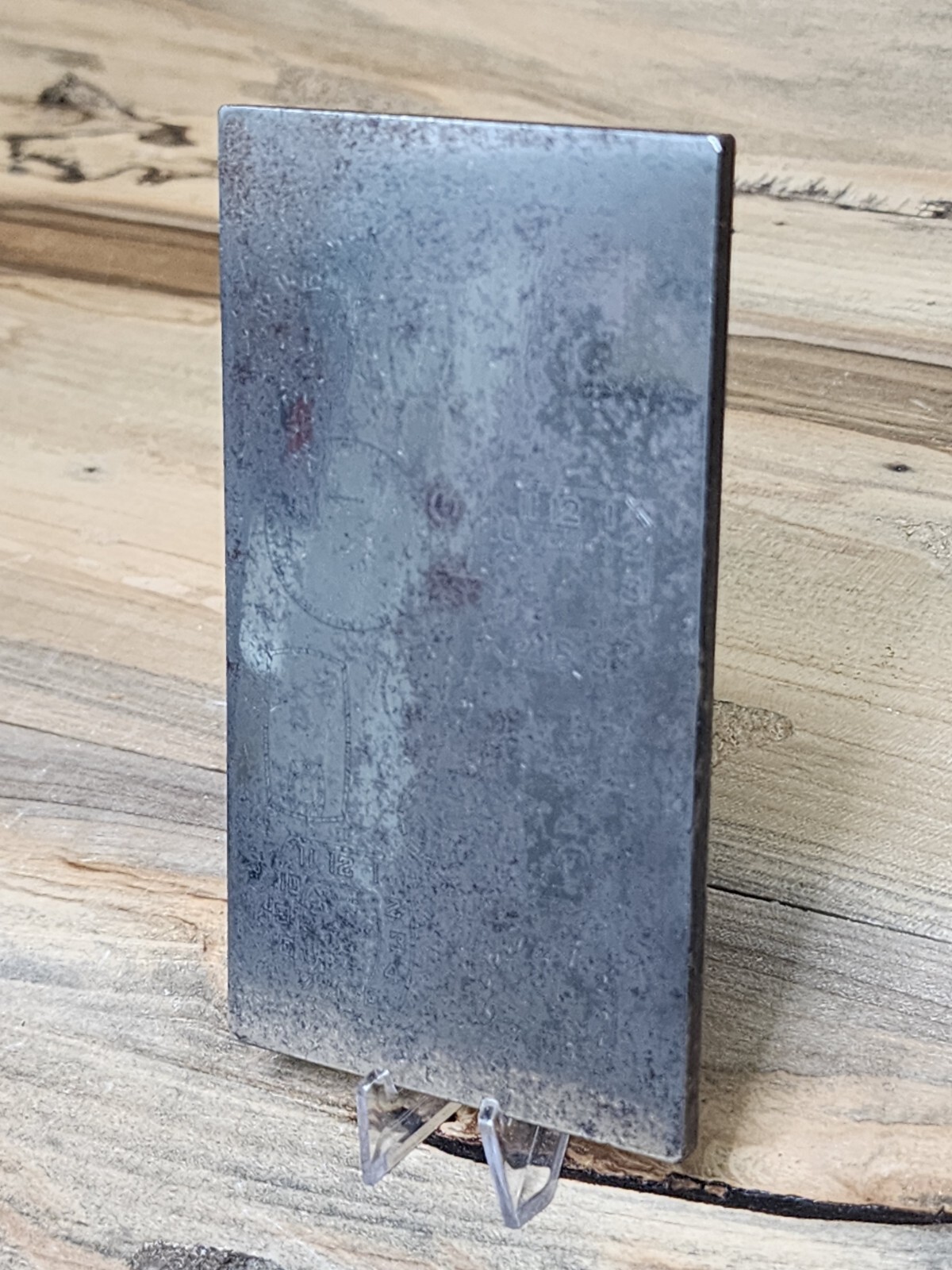 Vintage Multi Dial Printing Plate Illinois Gruen Seeland Croton Longines U164