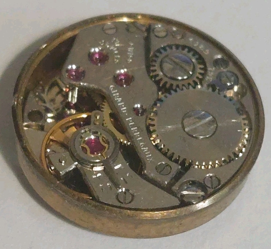 Vintage Girard Perregaux Ladies Mechanical Watch Movement (Balance Is Okay)
