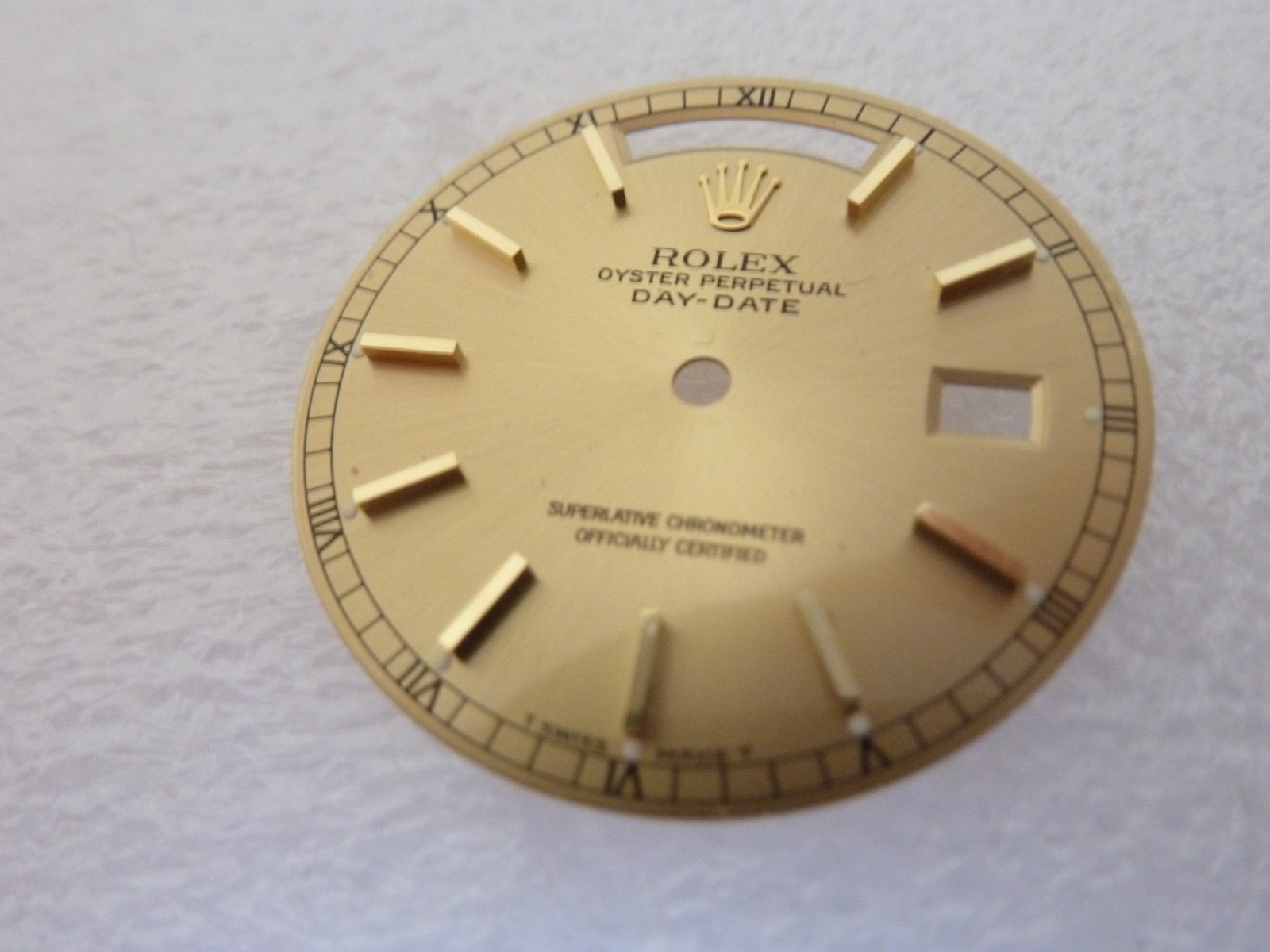 Rolex Day-Date 36mm Men’s President Champagne Stick Dial, Fits 18038 18238 .