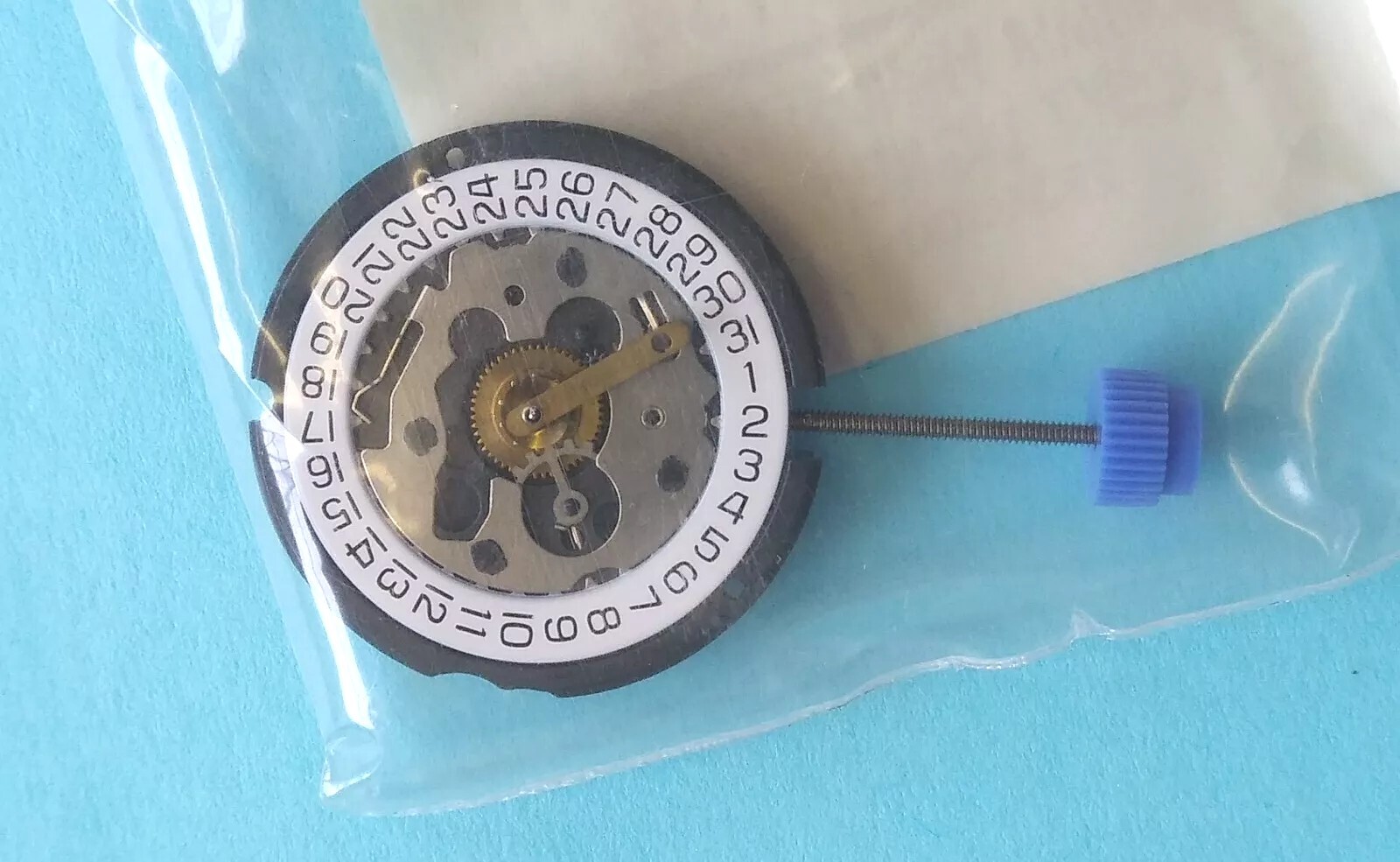 ETA 803.114 QuartzWatch Movement. Swiss NOS. Date@3. Set,Run,Keep Time 24 Hrs.