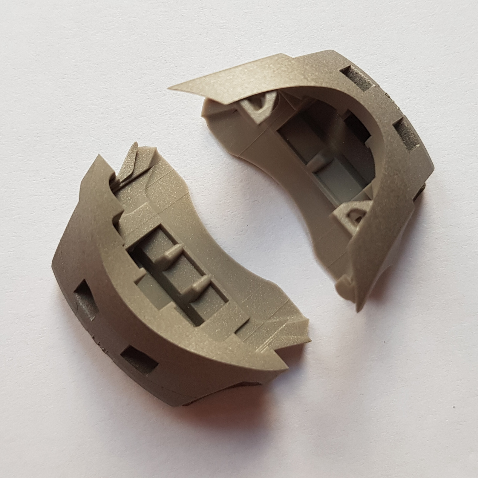 Casio Genuine Band Cover End Piece PAW-1200T-7V PRG-90T-7V PRW-1200T 2pcs 6H 12H