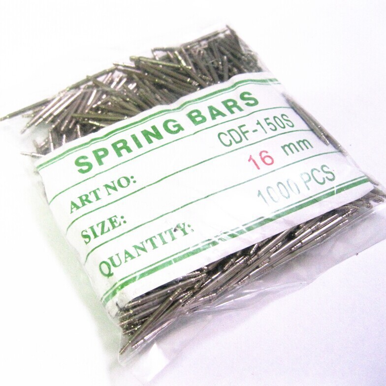 Wholesale 1000pcs Spring Bars Pins Watchband Repair 8/10/12/14/16/18/20/22mm