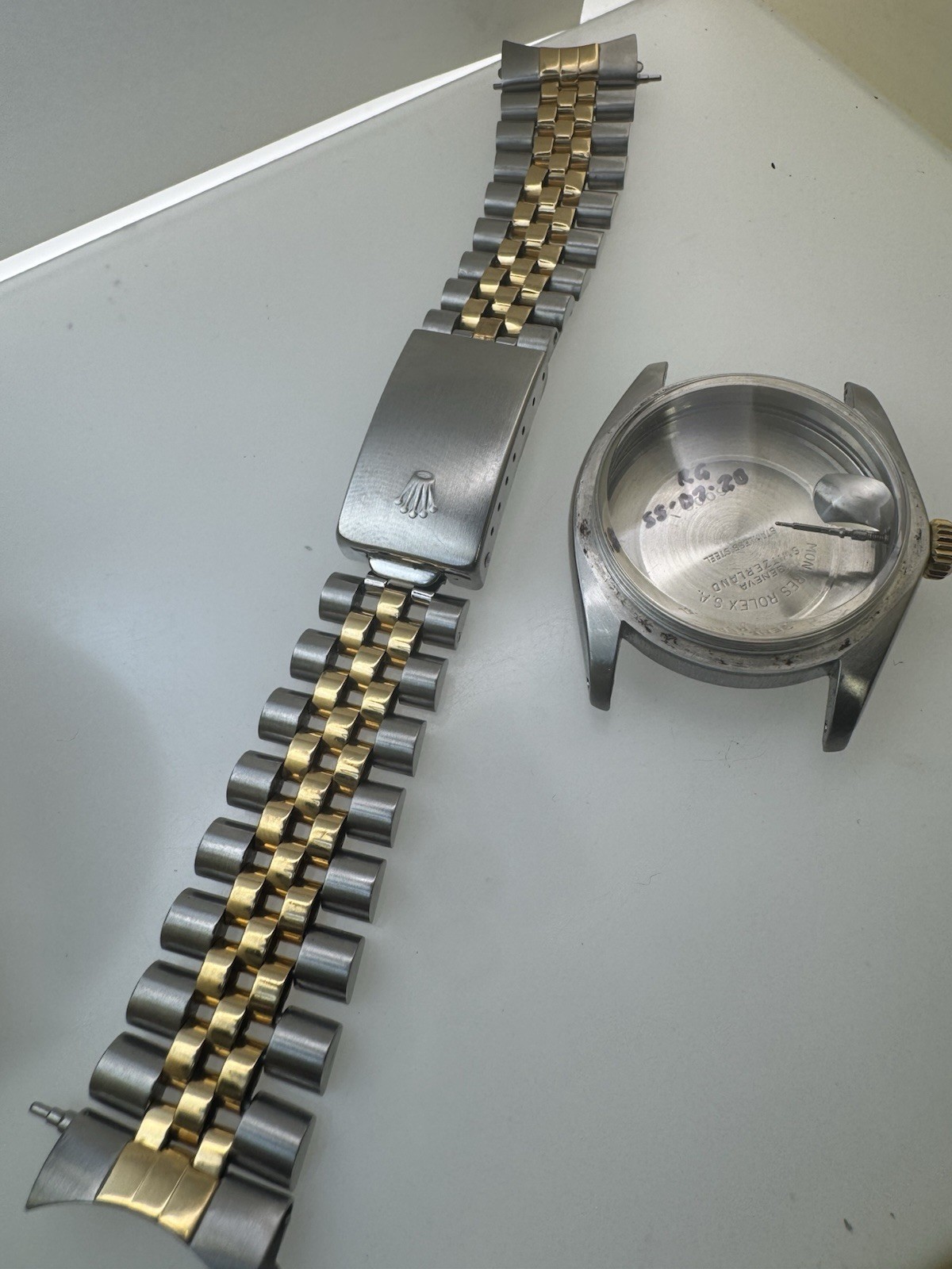 Rolex Factory Original 16013 Datejust Complete Case 36mm No Bezel 100 Authentic