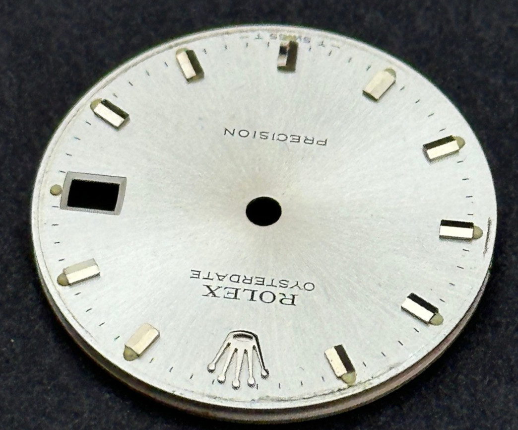 Vintage Rolex Oysterdate Precision Watch Dial For 6466