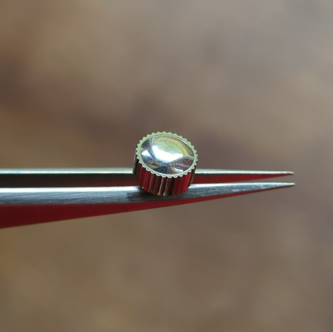 6.6mm Meco 1960s Diver Steel Watch Crown Part Tap 1.1 (E70)
