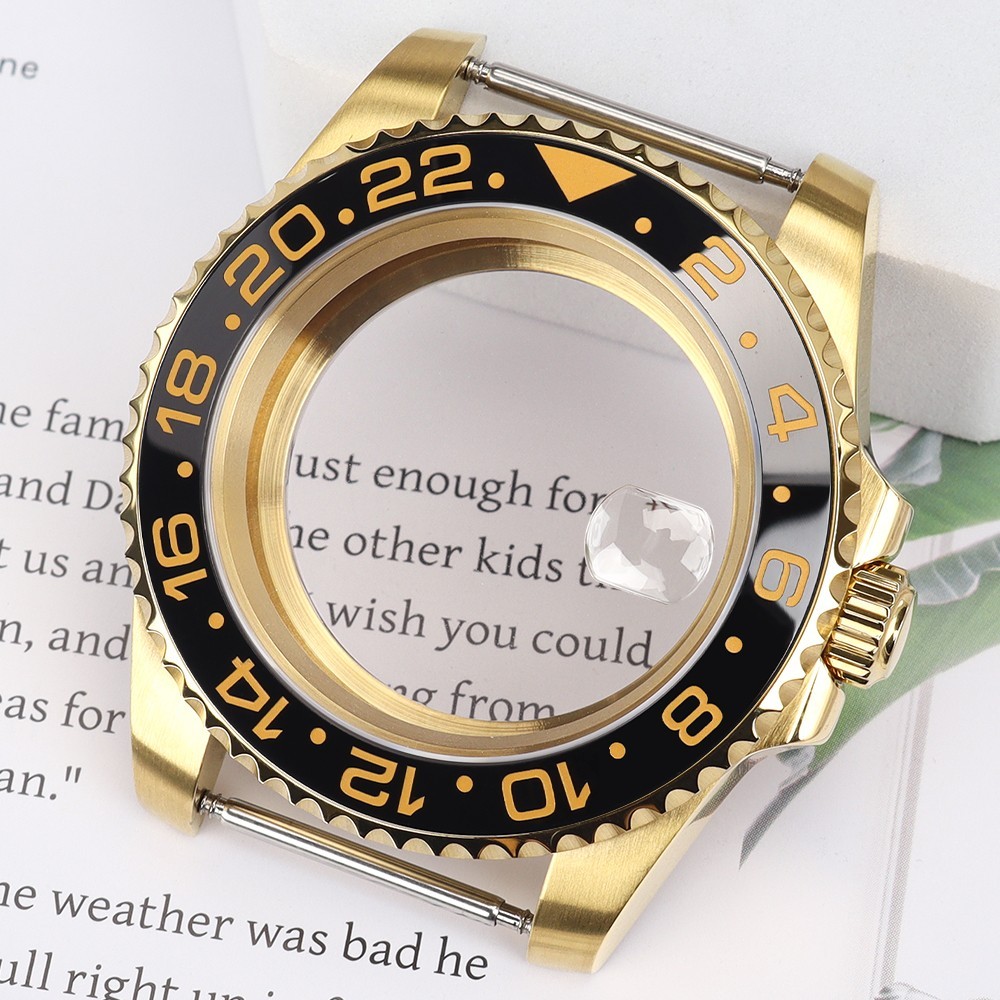 40mm Sterile Watch Cases Luxurious 316L Steel For Seiko NH35 Miyota8215 Movement
