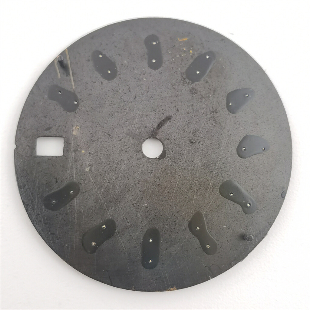 28.5mm black green blue luminous sterile Watch Dial Fit NH35 NH35A movement