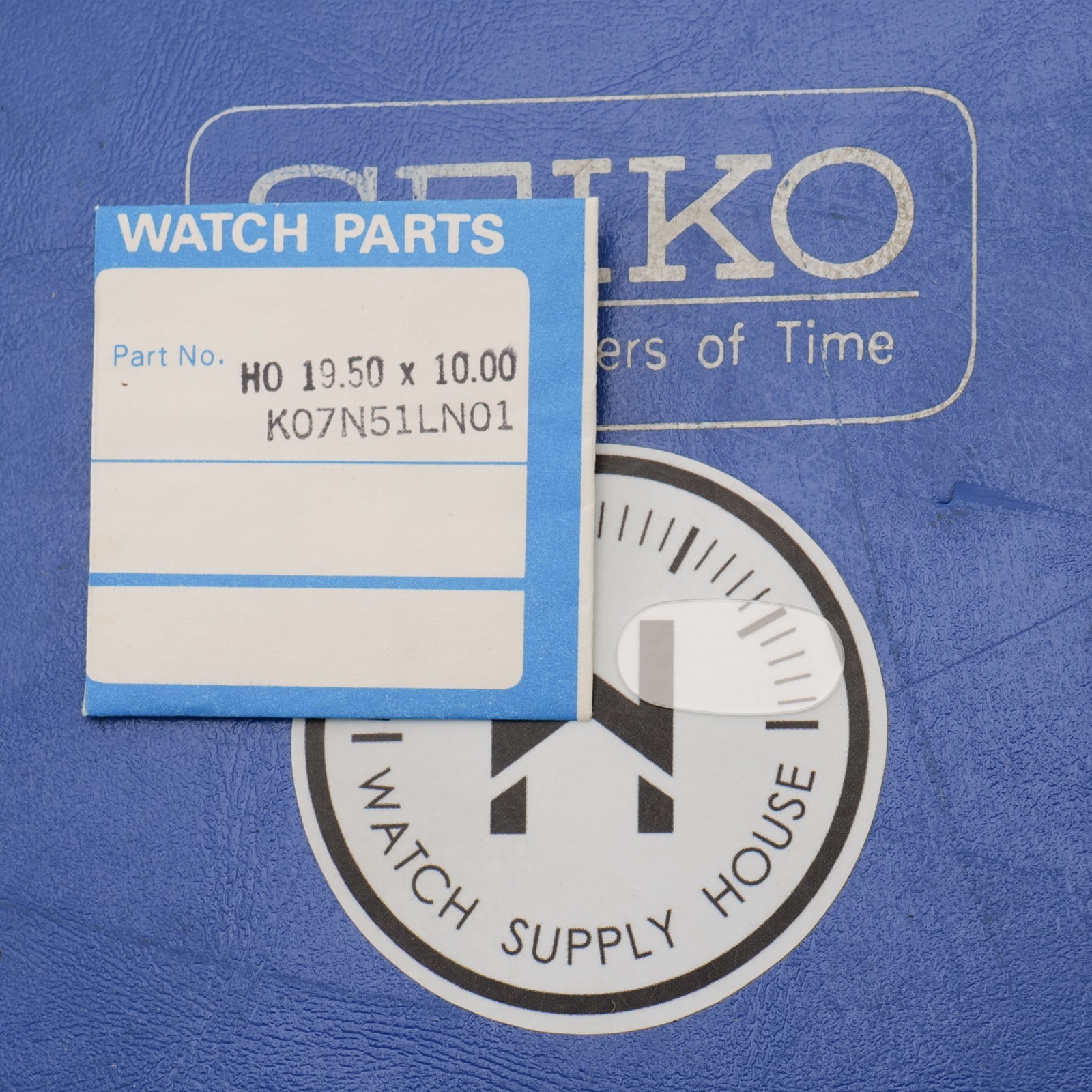 Seiko Original Watch Crystal Part K07N51LN01 Watchmakers New Old Stock (SEKG)