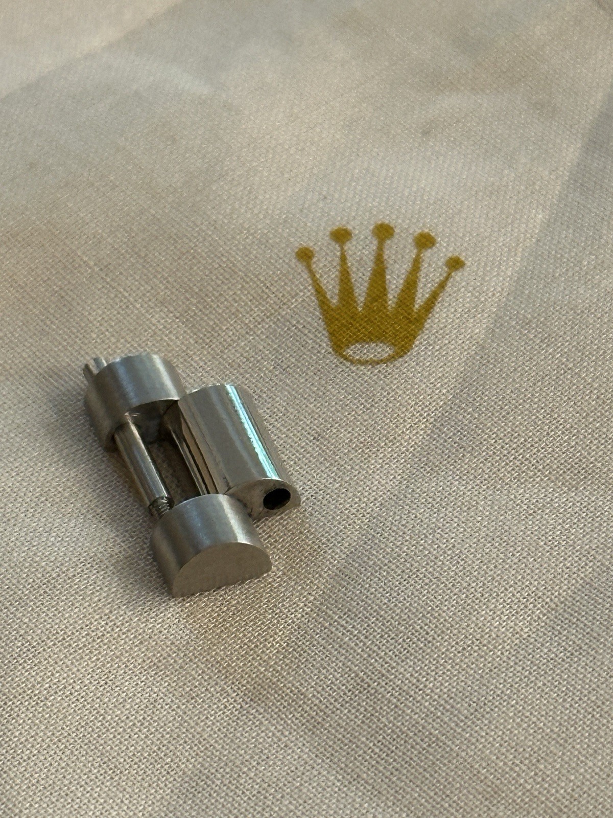 ROLEX – President 18k link -Large box – Bezel insert – Handkerchief – Anchor.