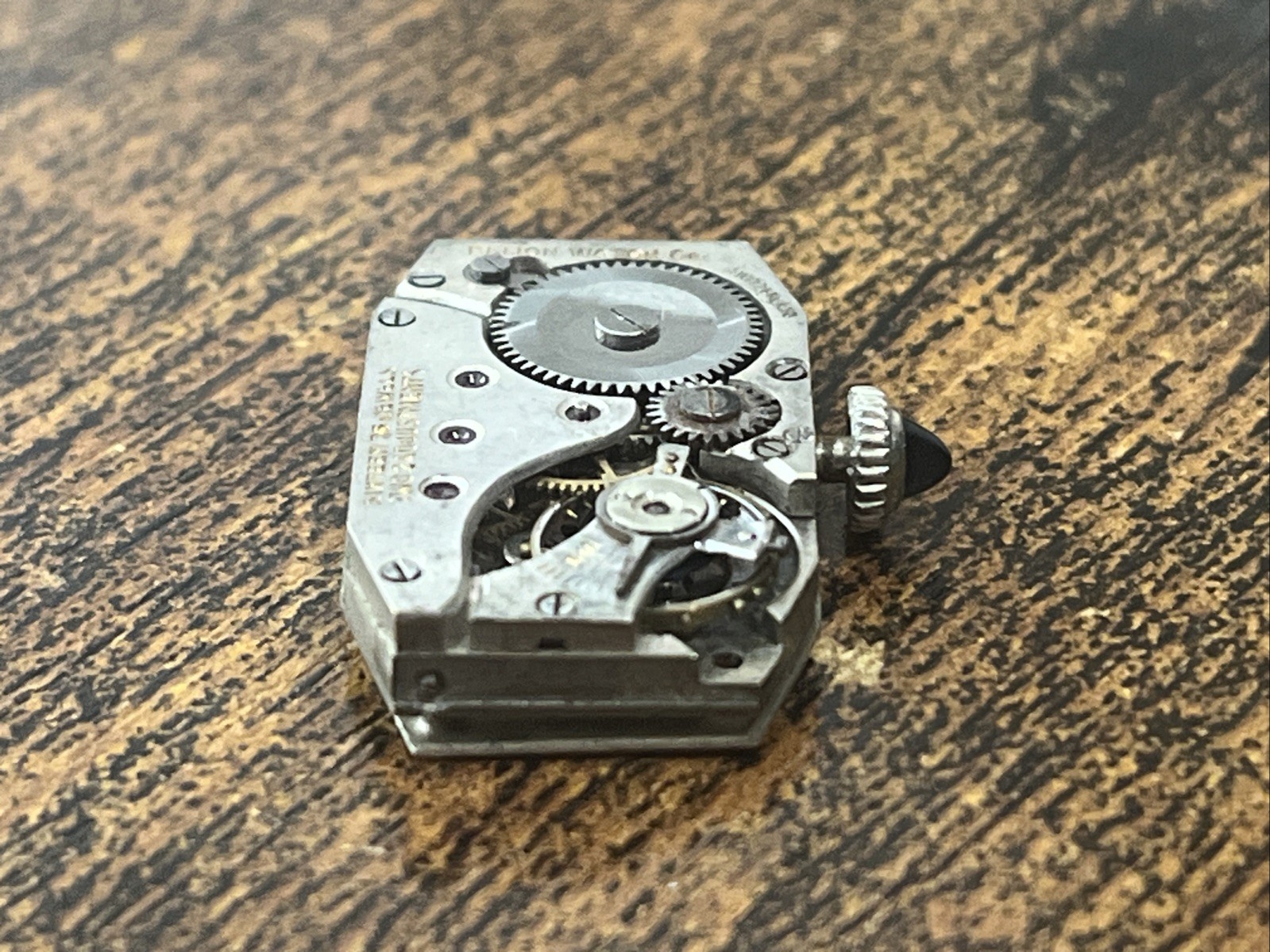 Vtg 1930’s Relion Watch Wind Up Movement 16mm 16 Jewels Swiss FOR PARTS