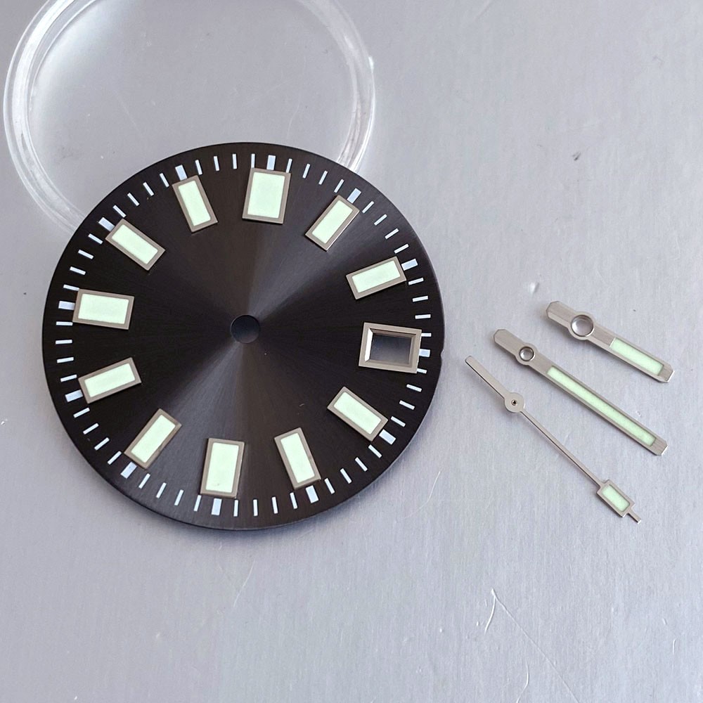 62MAS Fit NH35 PT5000 Miyota 8215 300M Dive Automatic Watch Case Dial Hand Set