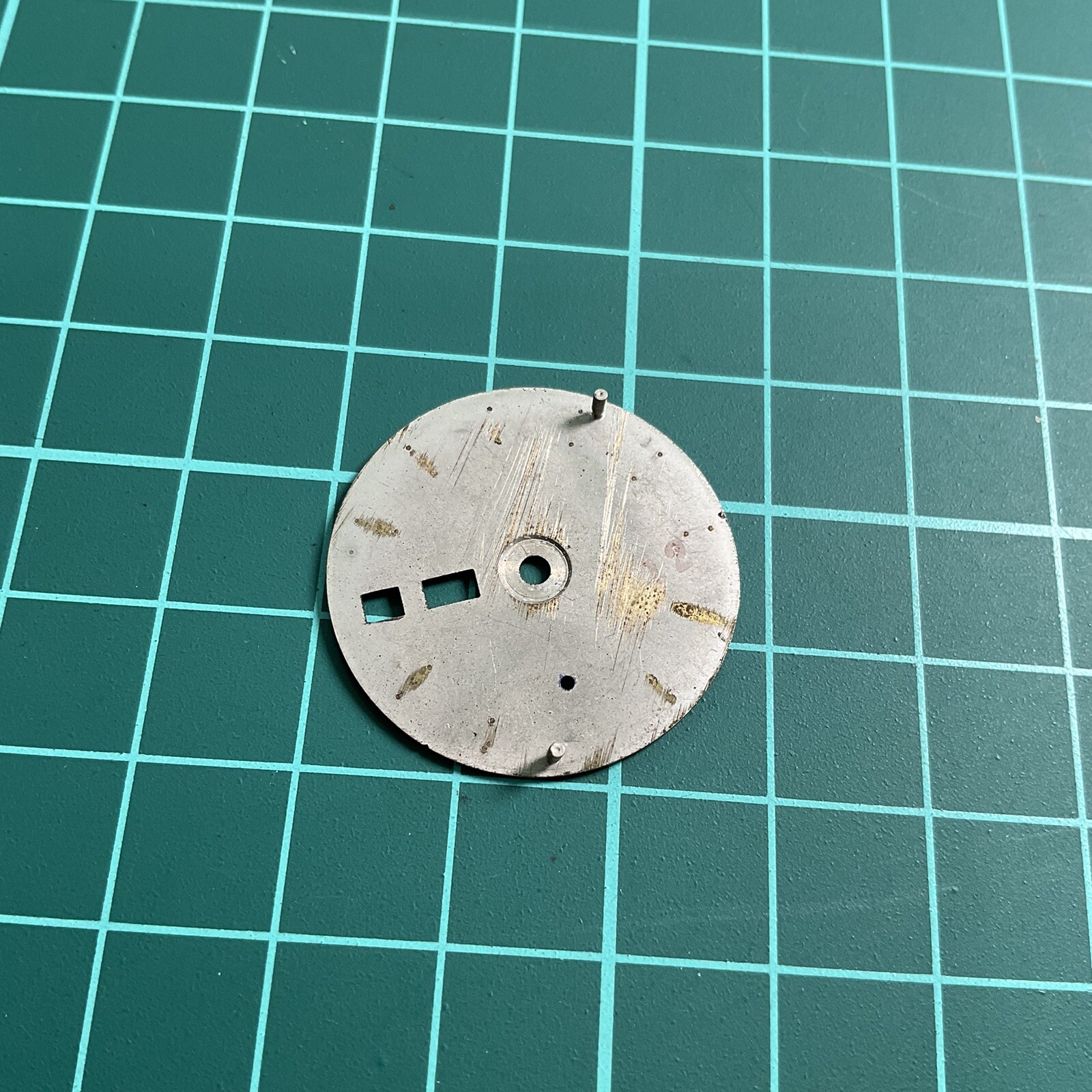 VTG SEIKO 5 SPORTS SPEEDTIMER 6139 CHRONO WATCH DIAL FOR PARTS OR REPAIR JG1