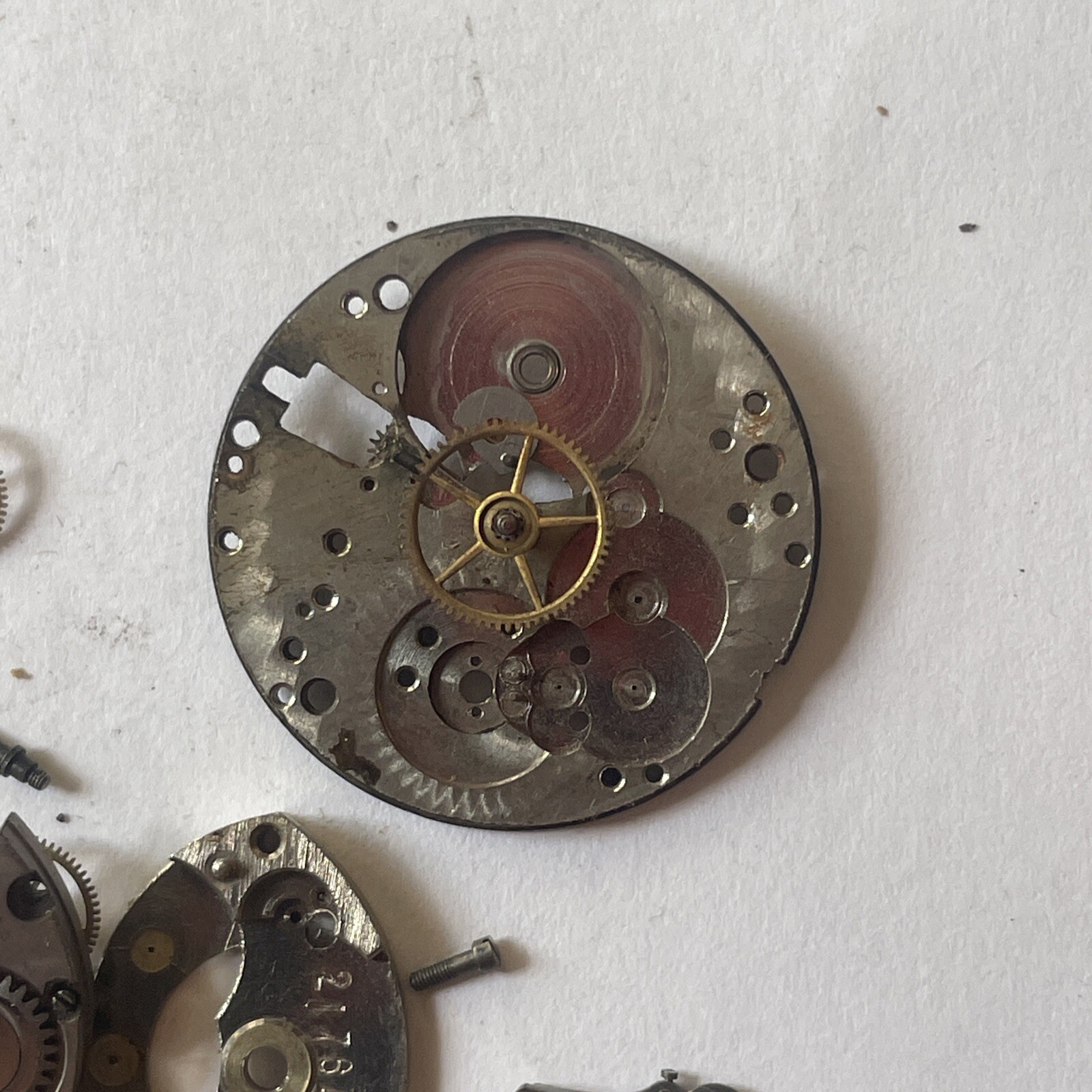 Watch Elgin 973 as 1712 Movement 17 jewels for parts …