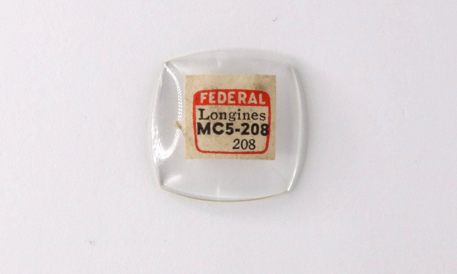 Federal Glass Wrist Watch Crystals- Longines