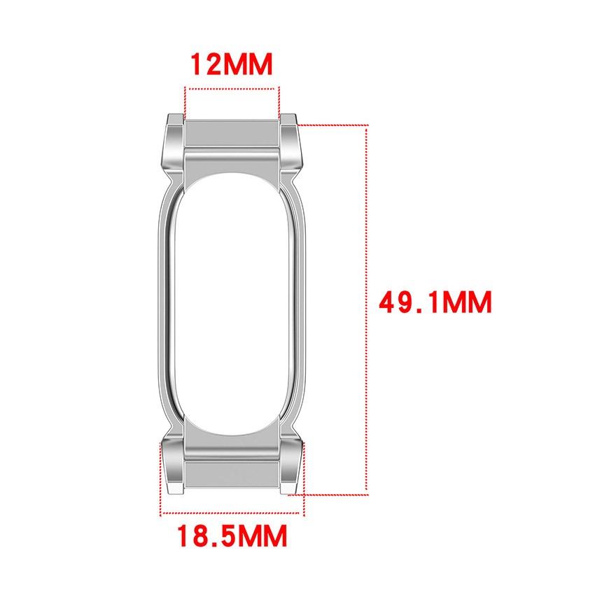 Protective Metal Frame 12mm for Google Fitbit Air