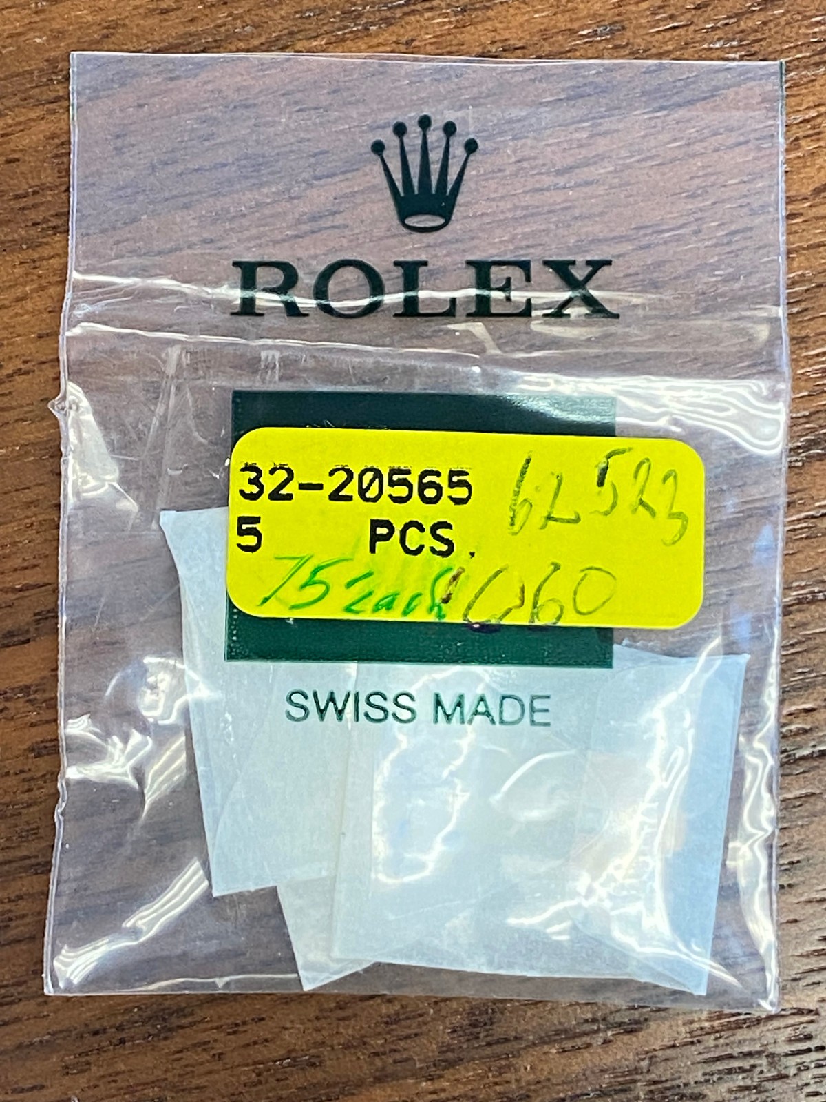 Rolex Original 32-20565 Two Tone 18K Steel 15.5mm Jubilee Link 62523H Datejust
