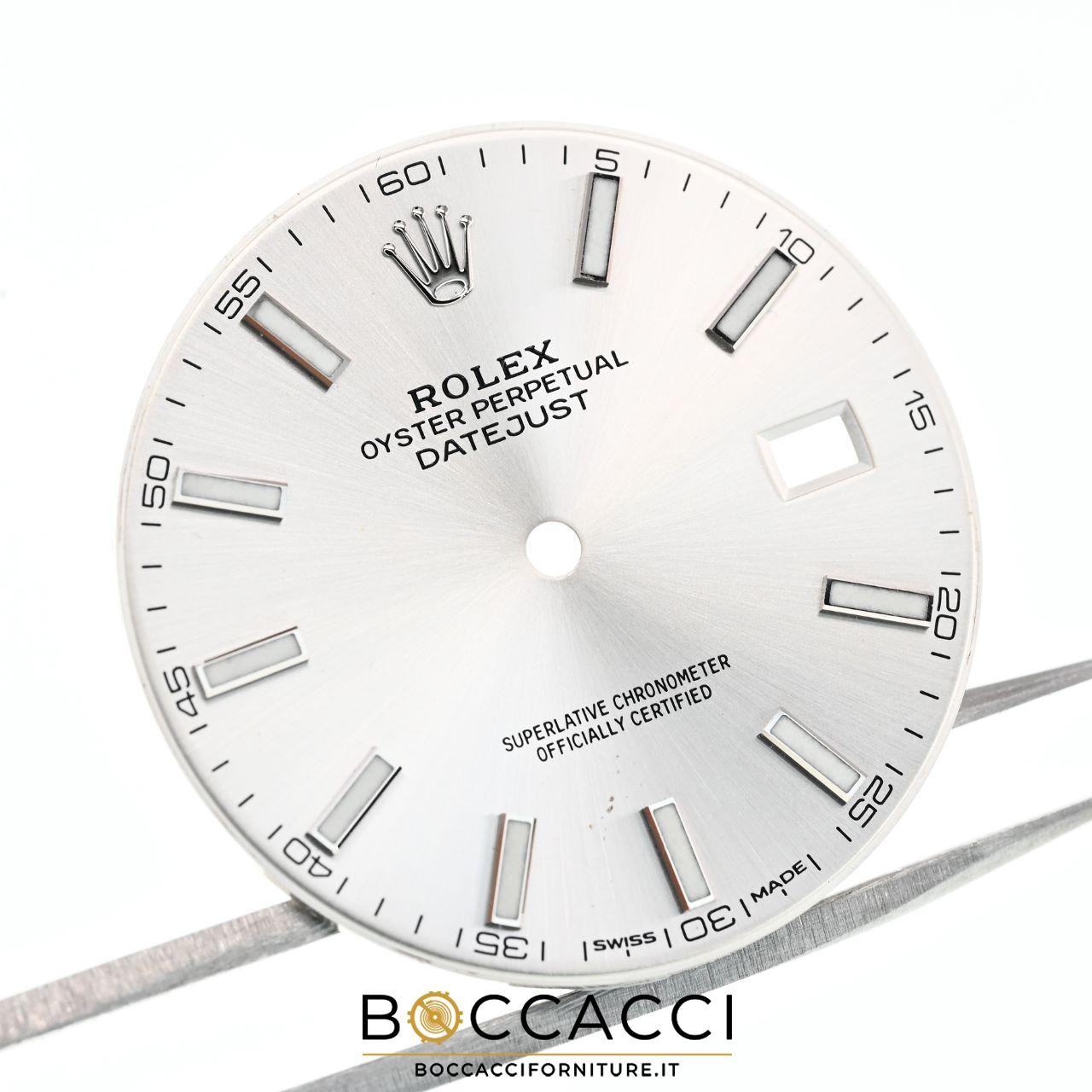 ROLEX Silver Dial for Datejust 41 126300 126334 Chromalight Calib: 3235 …