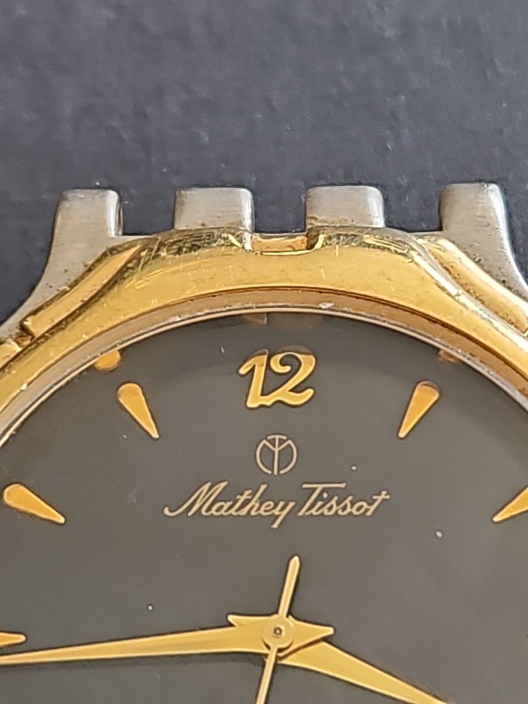 MATHEY TISSOT RARE 82 2709 BEAUTIFUL MENS QUARTZ WRIST WATCH SWISS MOVEMENT