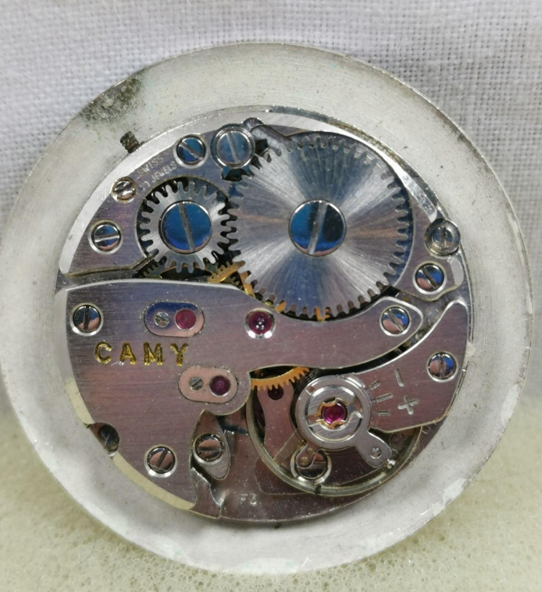 Camy 17J Cal. FHF 67 Swiss Wristwatch Movement Repair/Parts